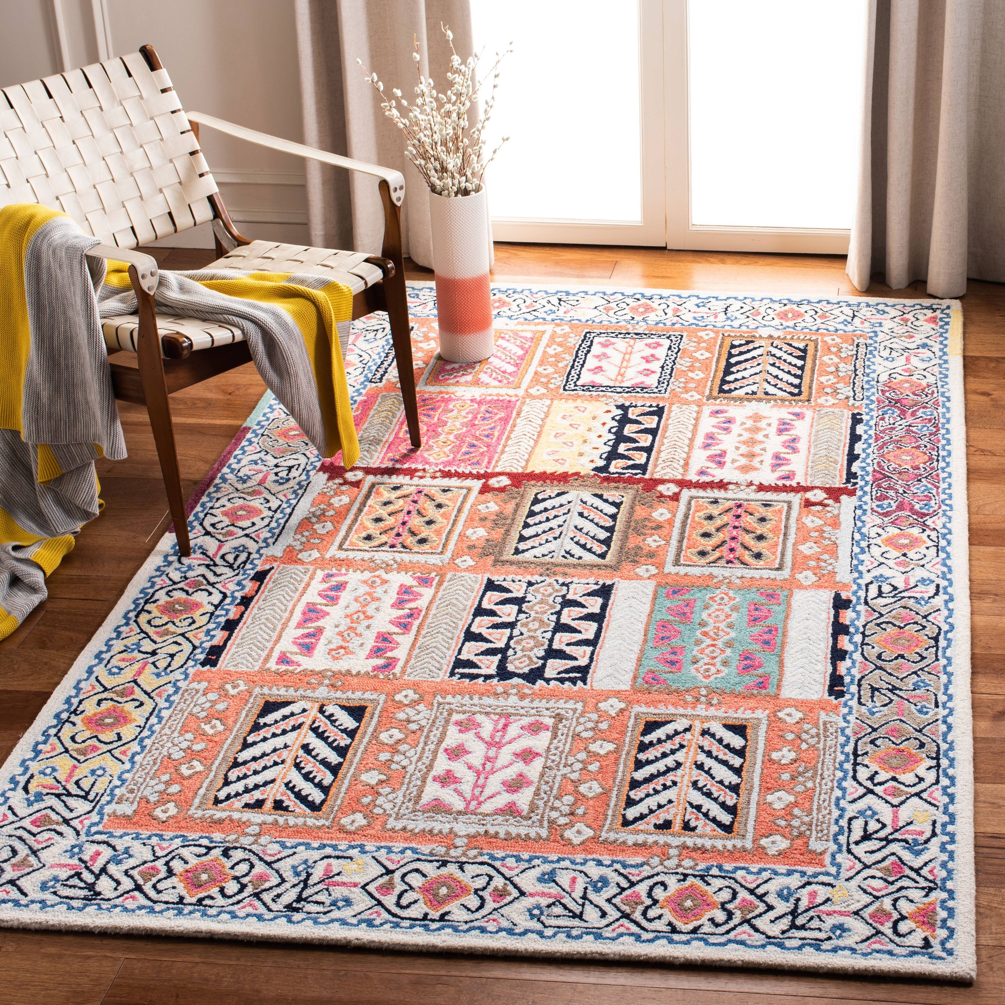 Safavieh 4' x 6' Bellagio BLG620A Ivory Gold Rug