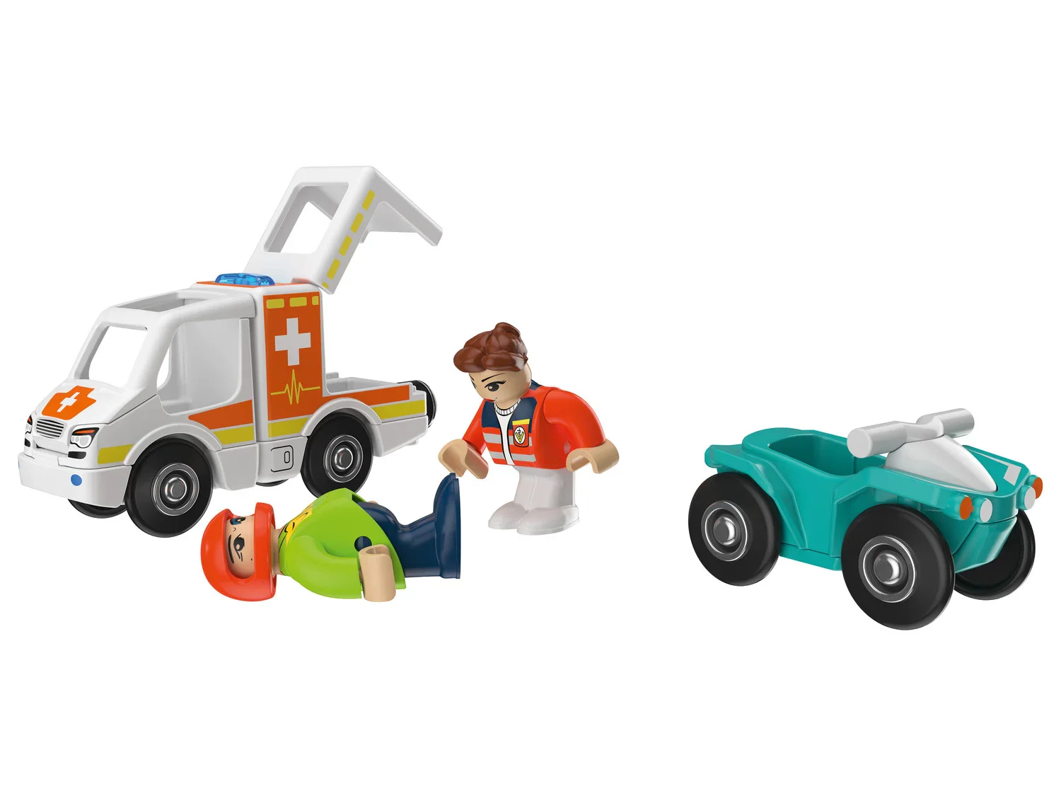 Playtive Vhicules d'intervention ferroviaire avec son et lumire