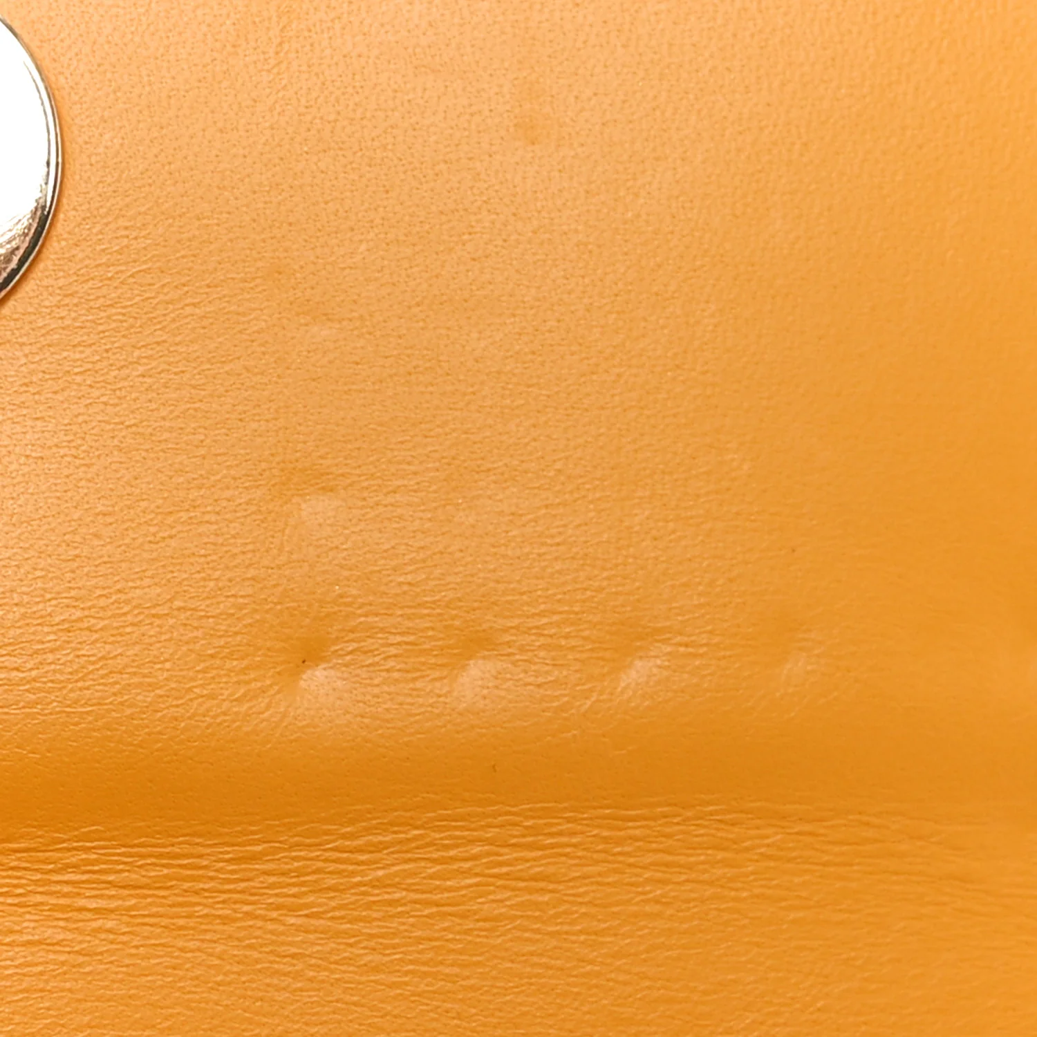 Calfskin Spiked Sweety Charity Crossbody Bag Yellow