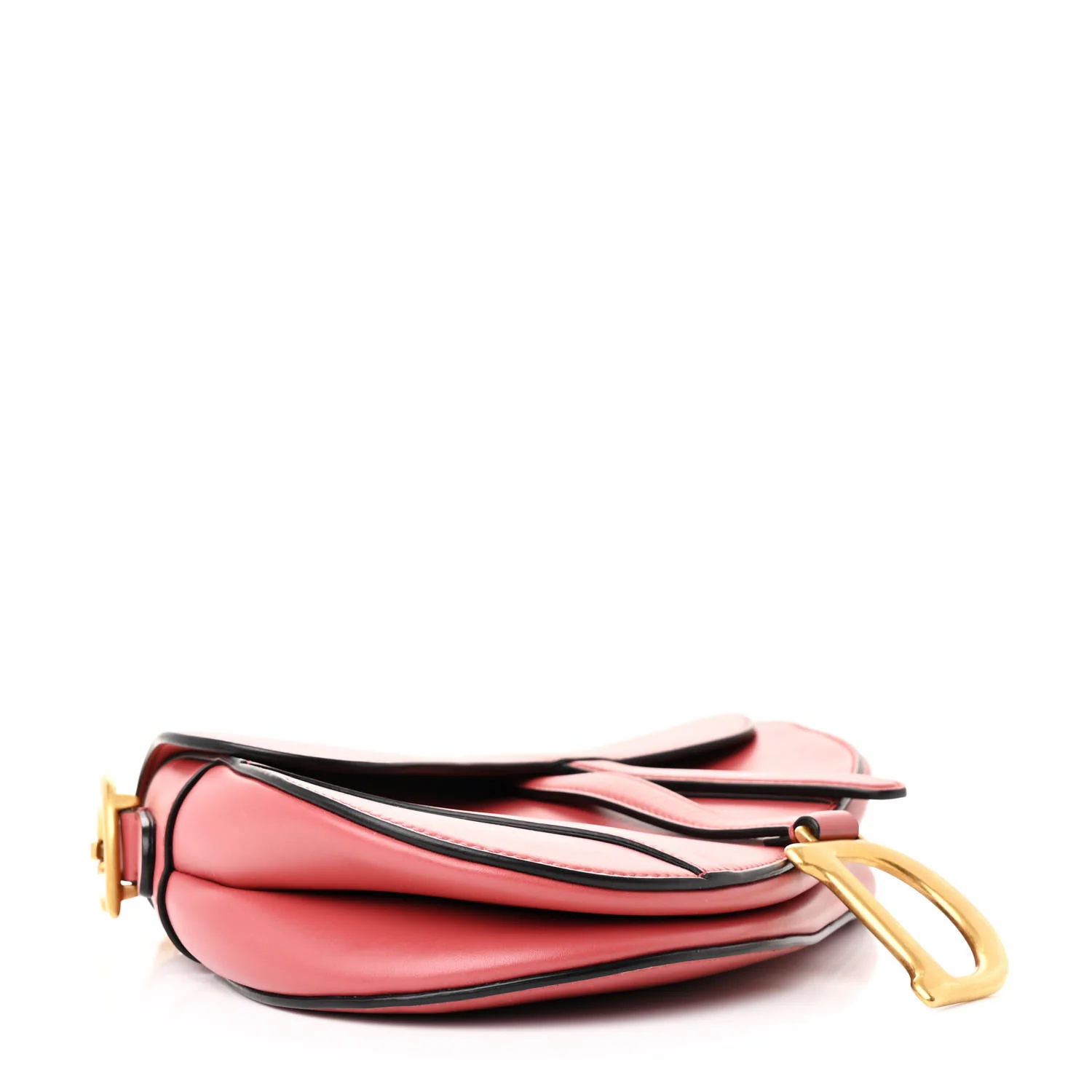 Calfskin Saddle Bag Pink