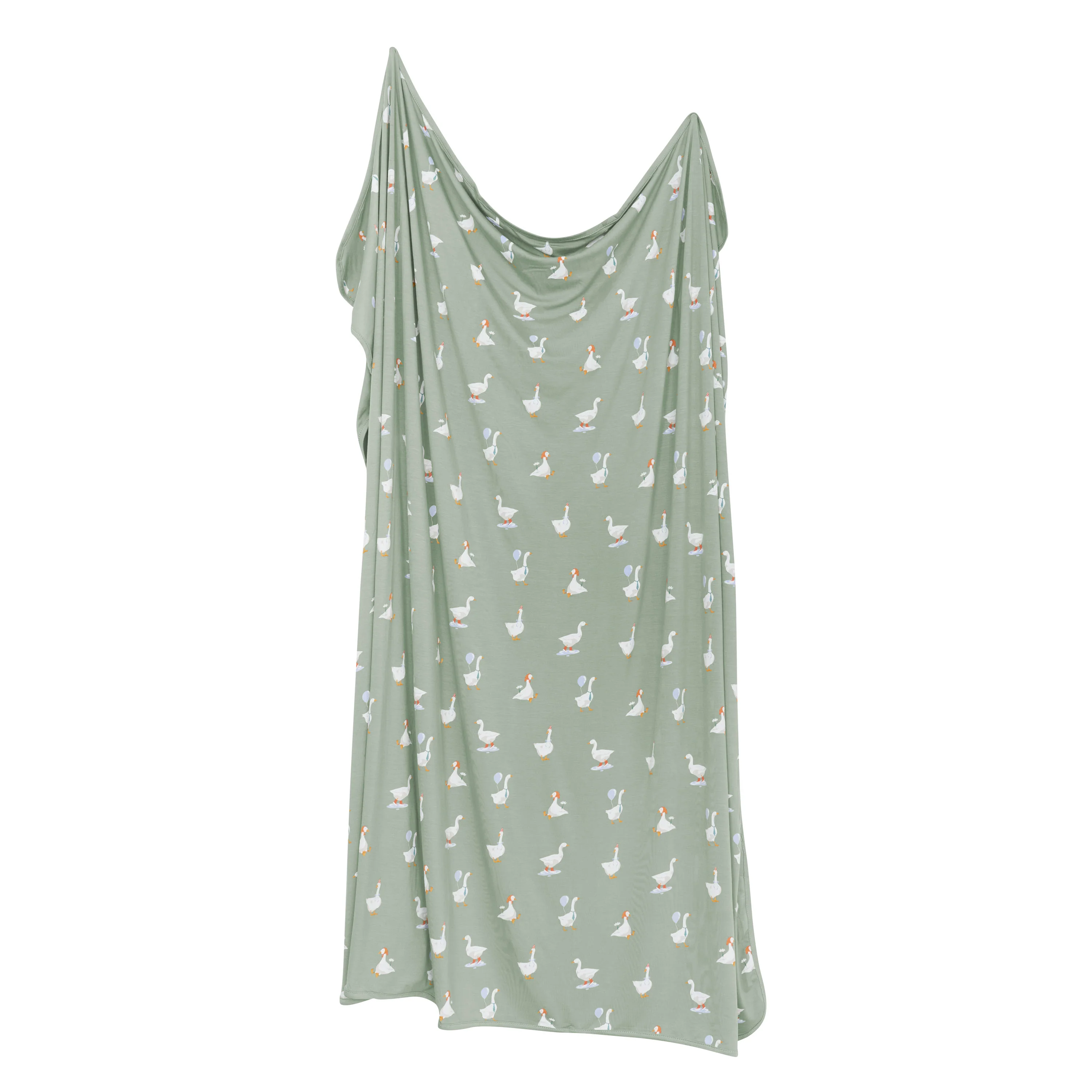 Swaddle Blanket in Silly Goose
