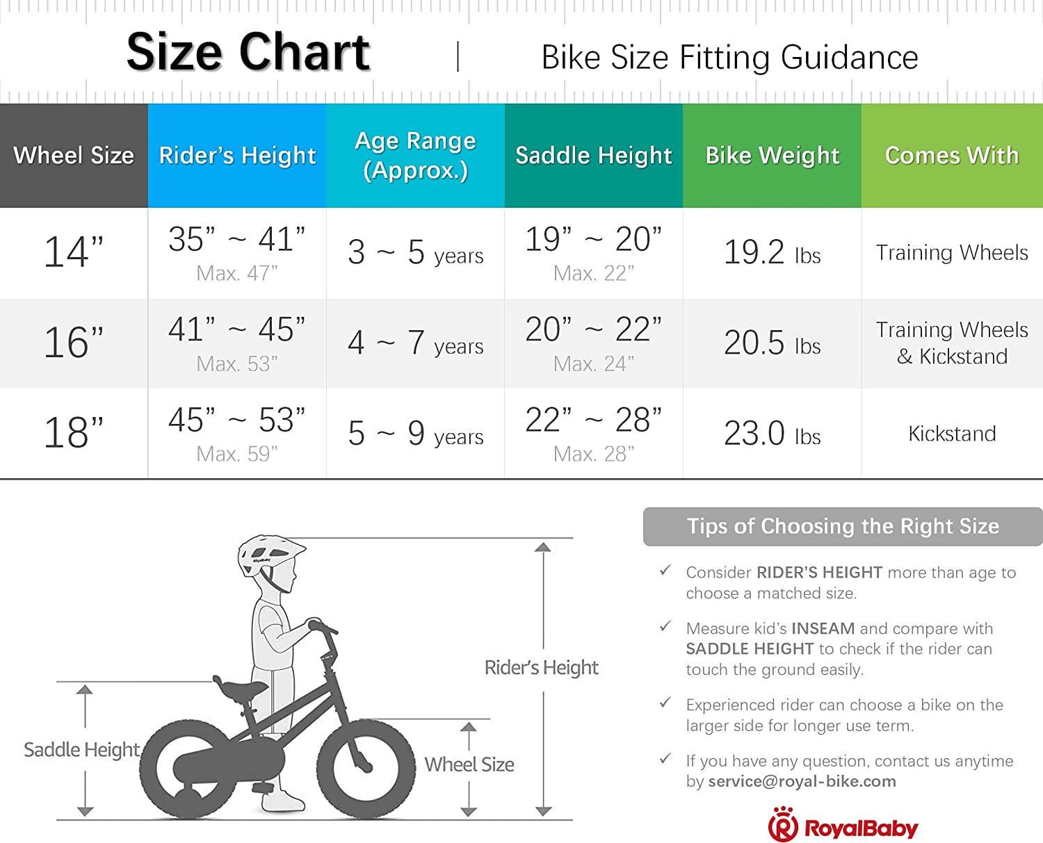 Royalbaby 18 in Magnesium Space Shuttle Kid - S Bike. White