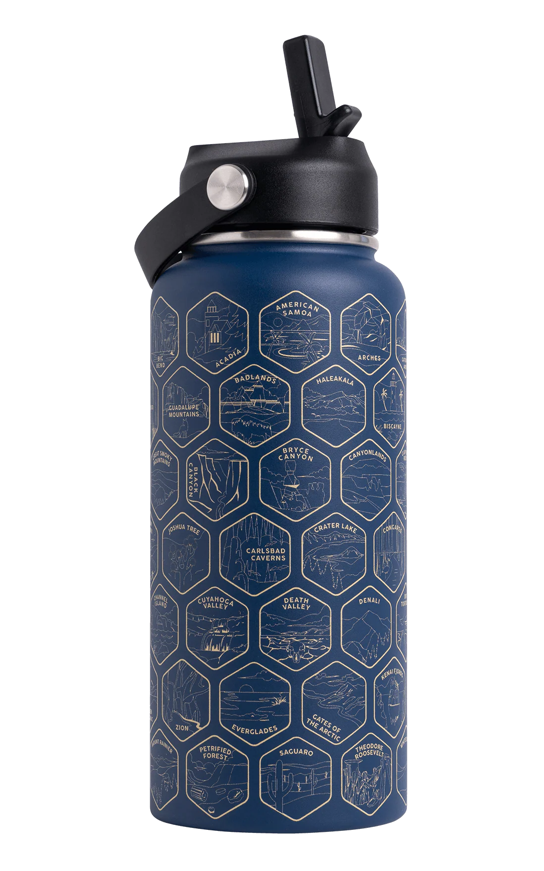 NP63 National Parks Water Bottle + Stickers