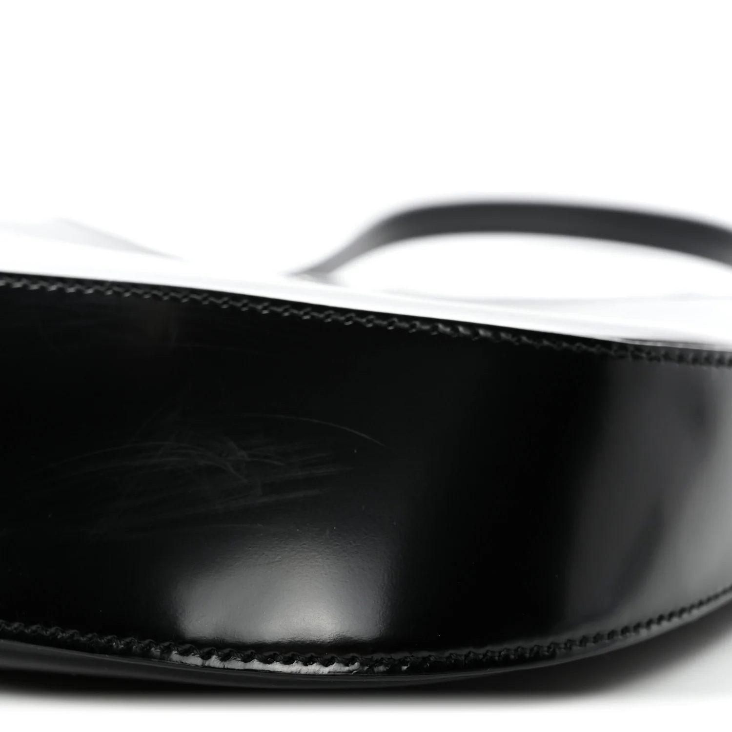Spazzolato Cleo Shoulder Bag Black