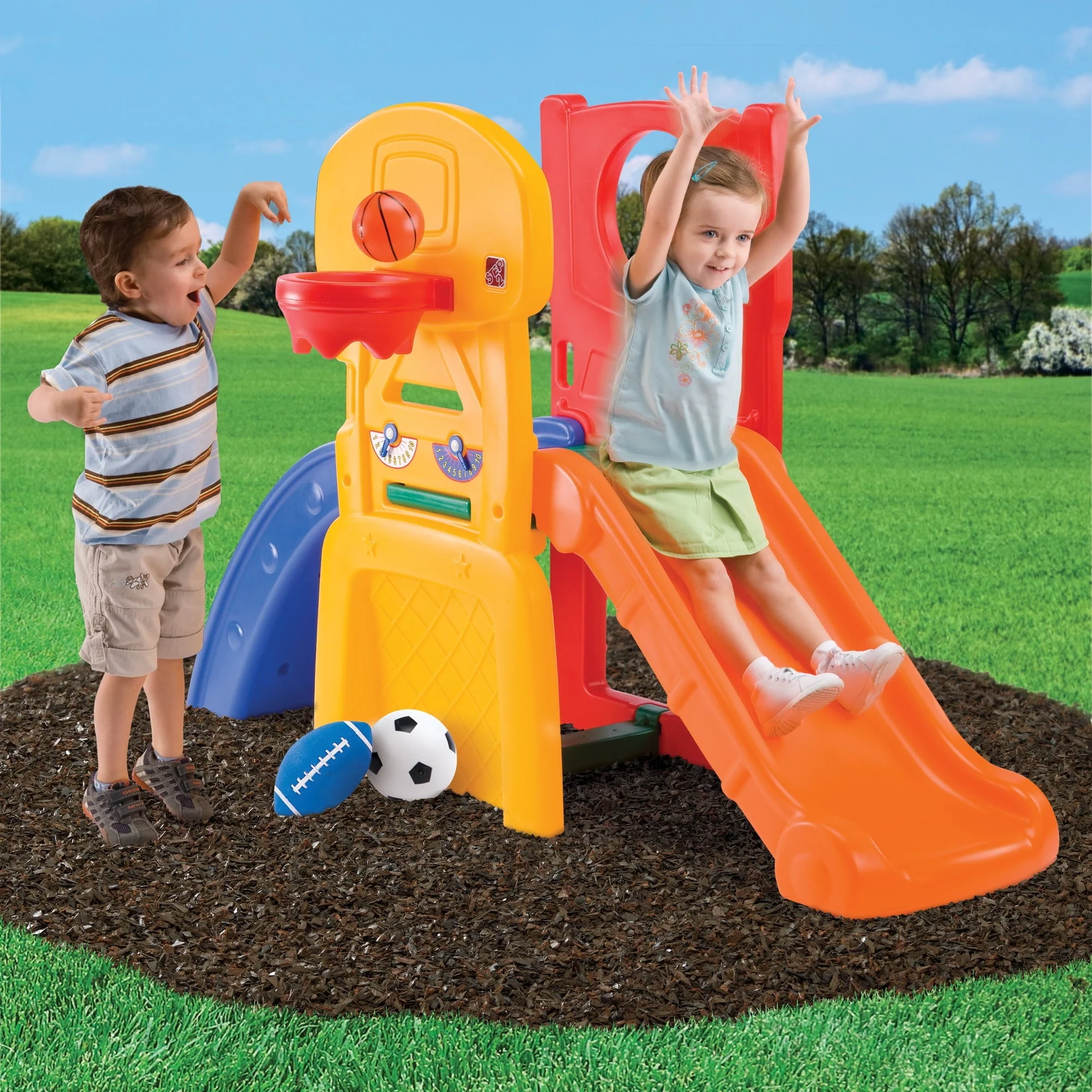 Step2 All Star Sports Climber With Slide And Balls Image 8