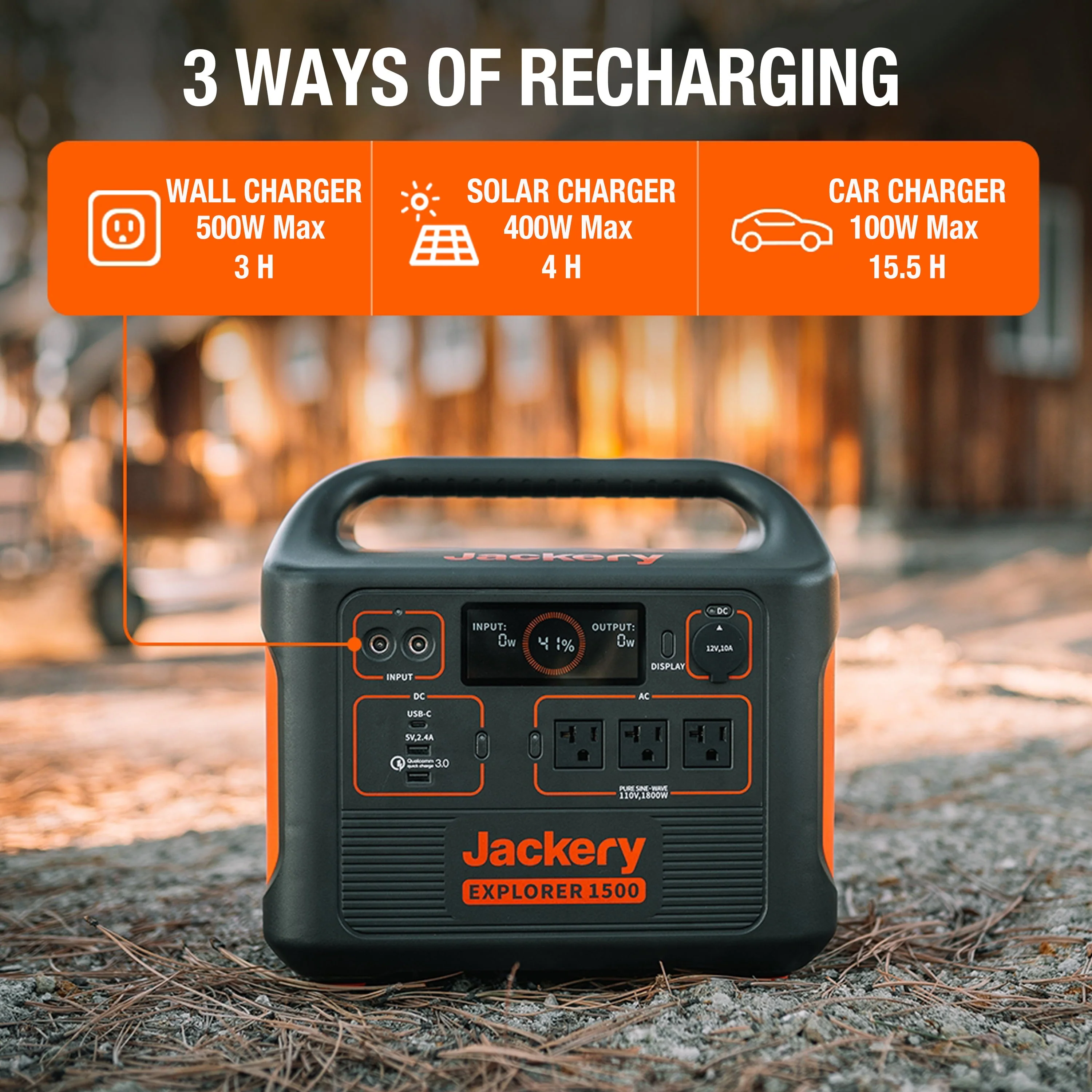 Explorer 1500 Portable Power Station - Image 3
