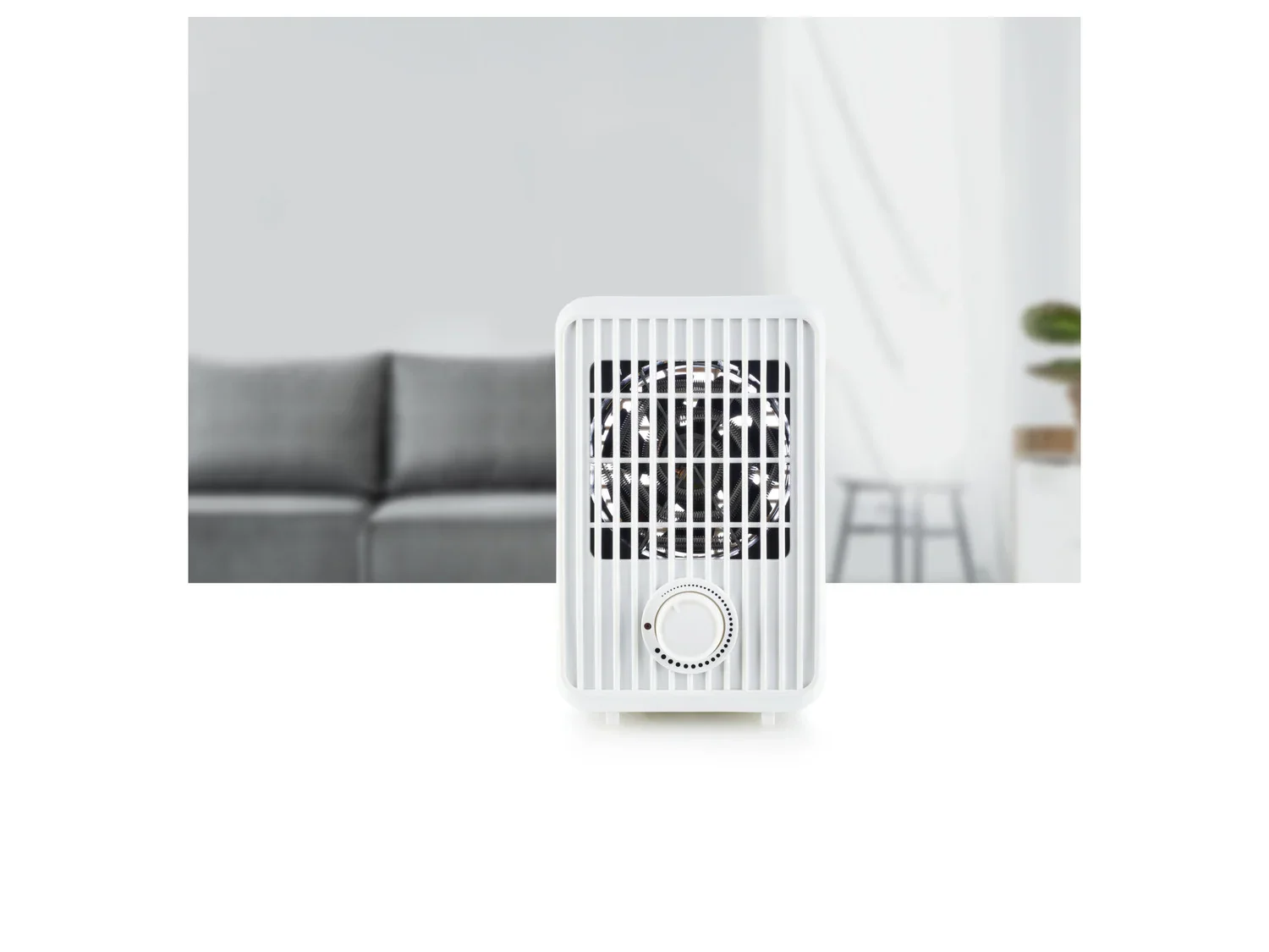 SILVERCREST Radiateur de table soufflant STHL 600 A1, 600 W