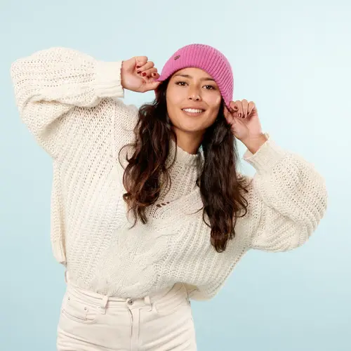 Bonnet French 75 Rose vif