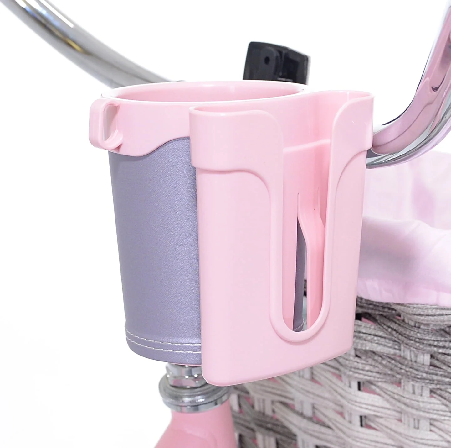 26 in Charleston Adult Female Cruiser Bike, Pink Image 6