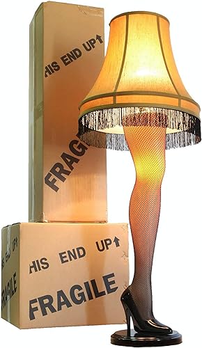 45 Christmas Deluxe Leg Lamp. Multicolor