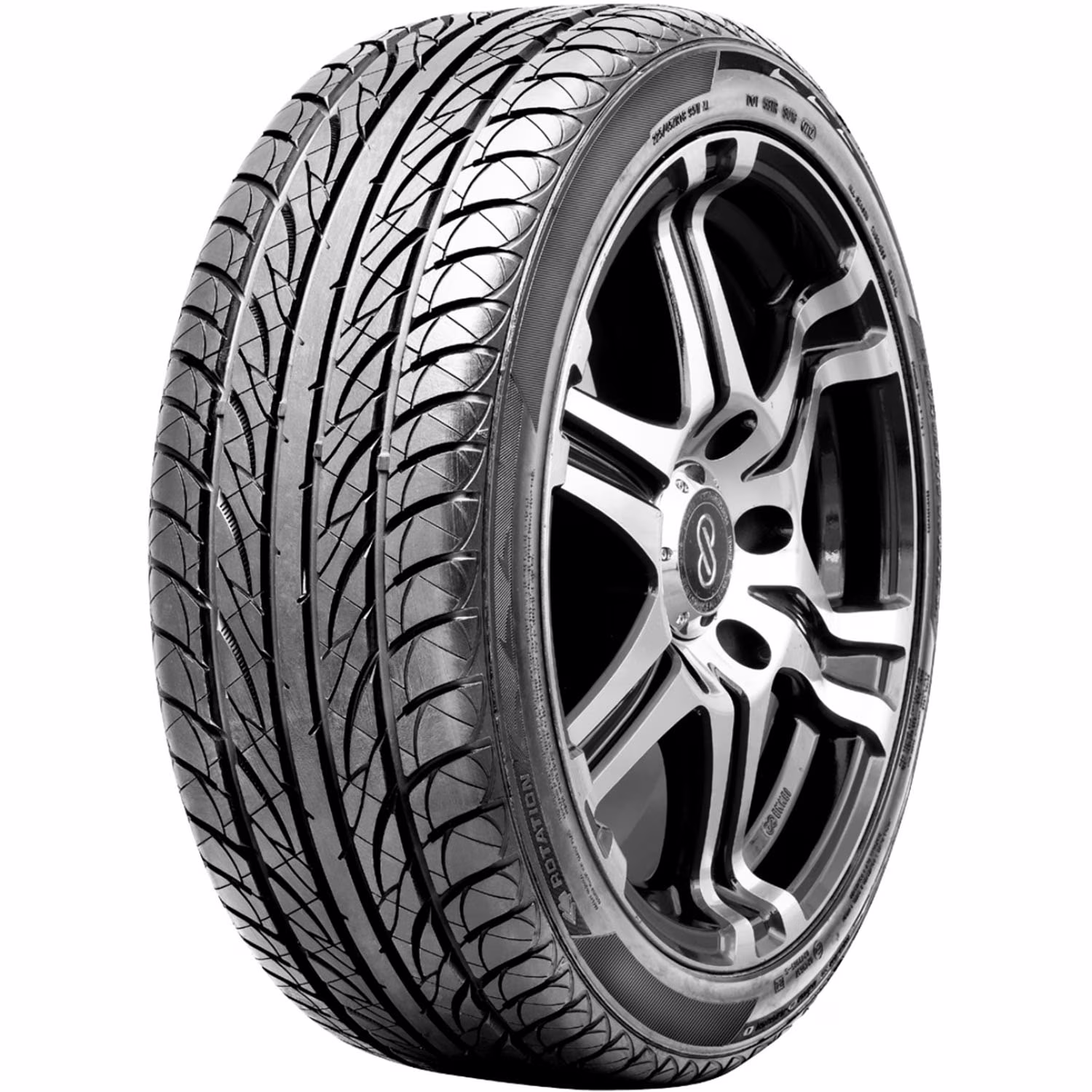 Set of 4 Blackhawk Street - H HU01 225/55R17 101W XL Tires