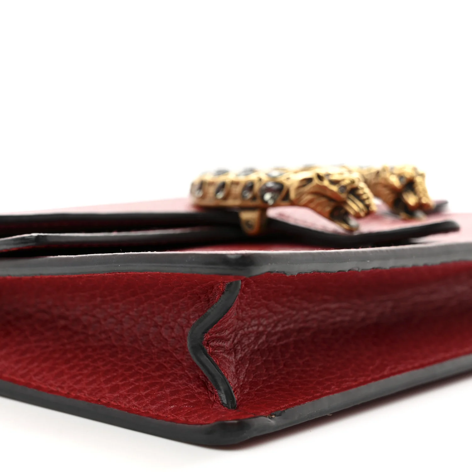 Calfskin Super Mini Dionysus Shoulder Bag Hibiscus Red