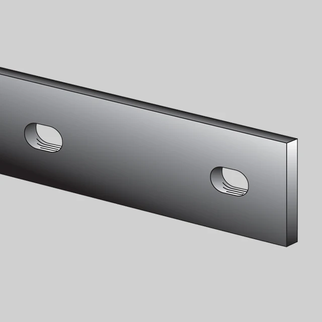 Mule-Hide TB125 Flat Aluminum Termination Bar (0.125 in Thick)