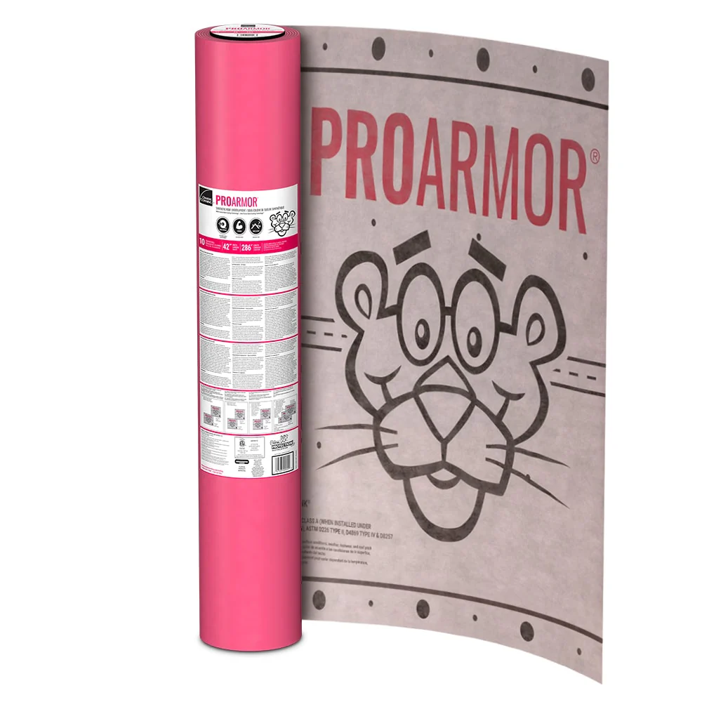 Owens Corning ProArmor Synthetic Roof Underlayment Roll, 10 Squares (42 in. x 286 ft., ~1000 sq. ft.)