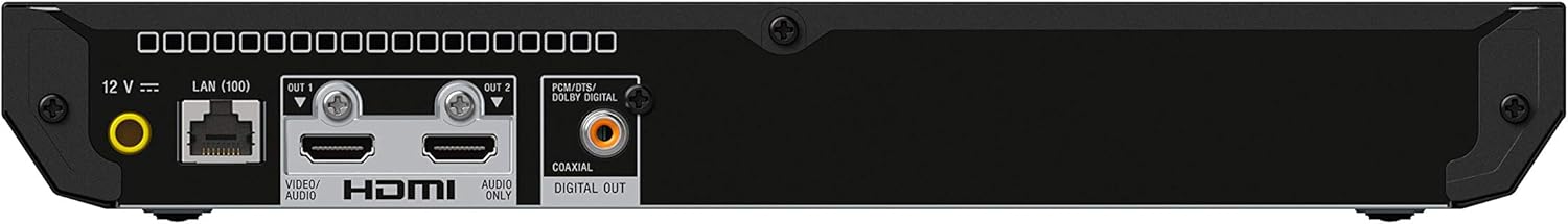 Sony UBP-X700U 4K Ultra HD Home Theater Blu-ray DVD Player 4K upscaling  HDR10  Hi Res Audio  Dolby Digital TrueHD/DTS  Dolby Vision  with Included HDMI Cable  2025 Model