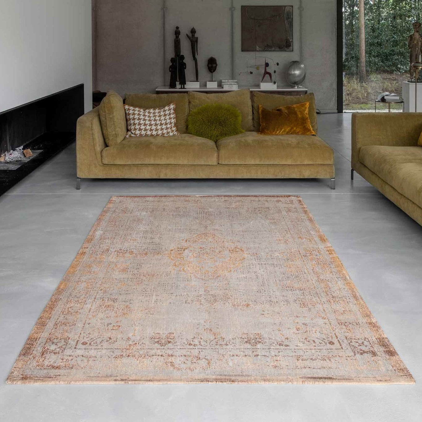 Louis de Poortere Medallion Fading World Vloerkleed 240 x 340 cm - Sal