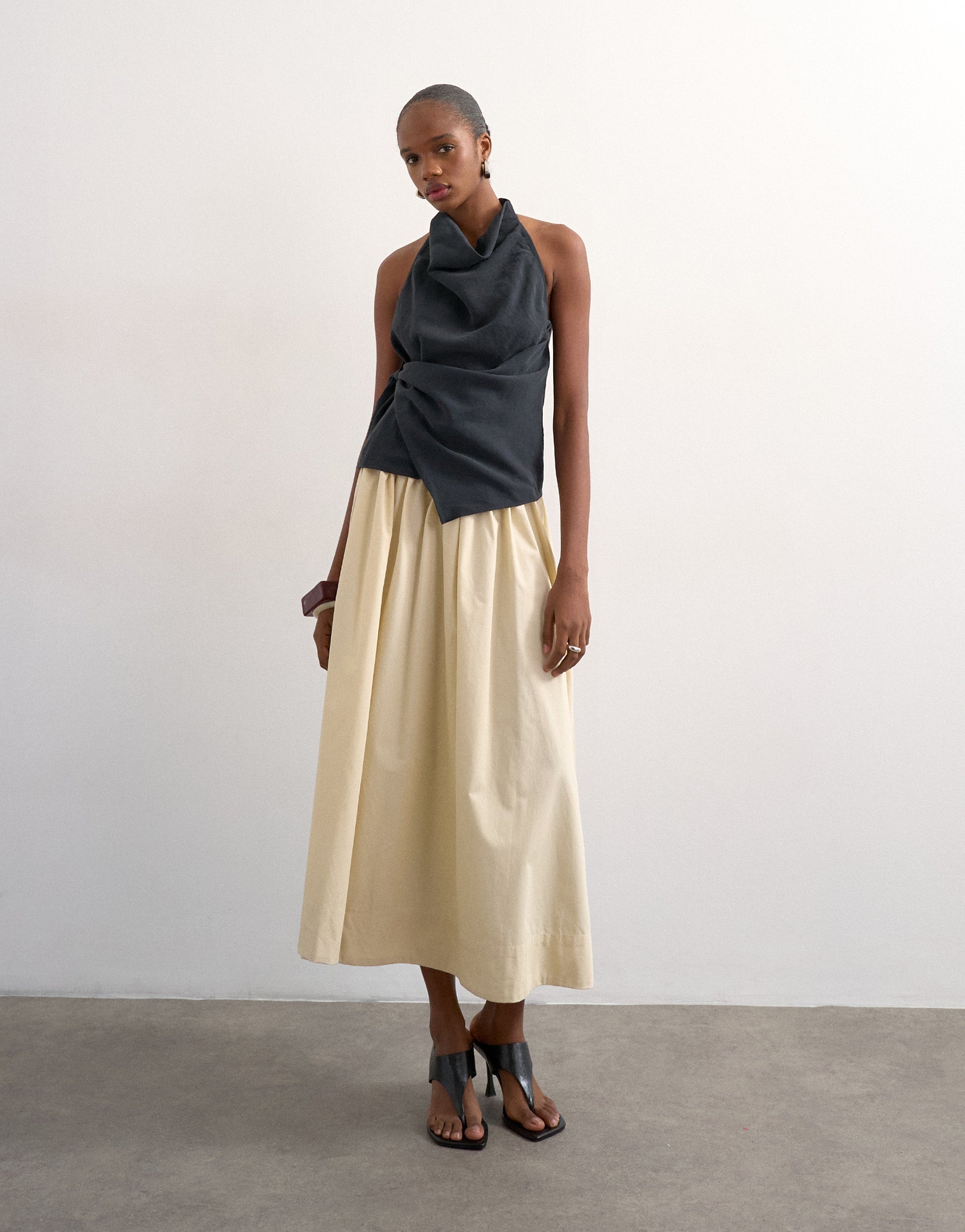 VERO MODA® TSSALLY Low waist Long skirt