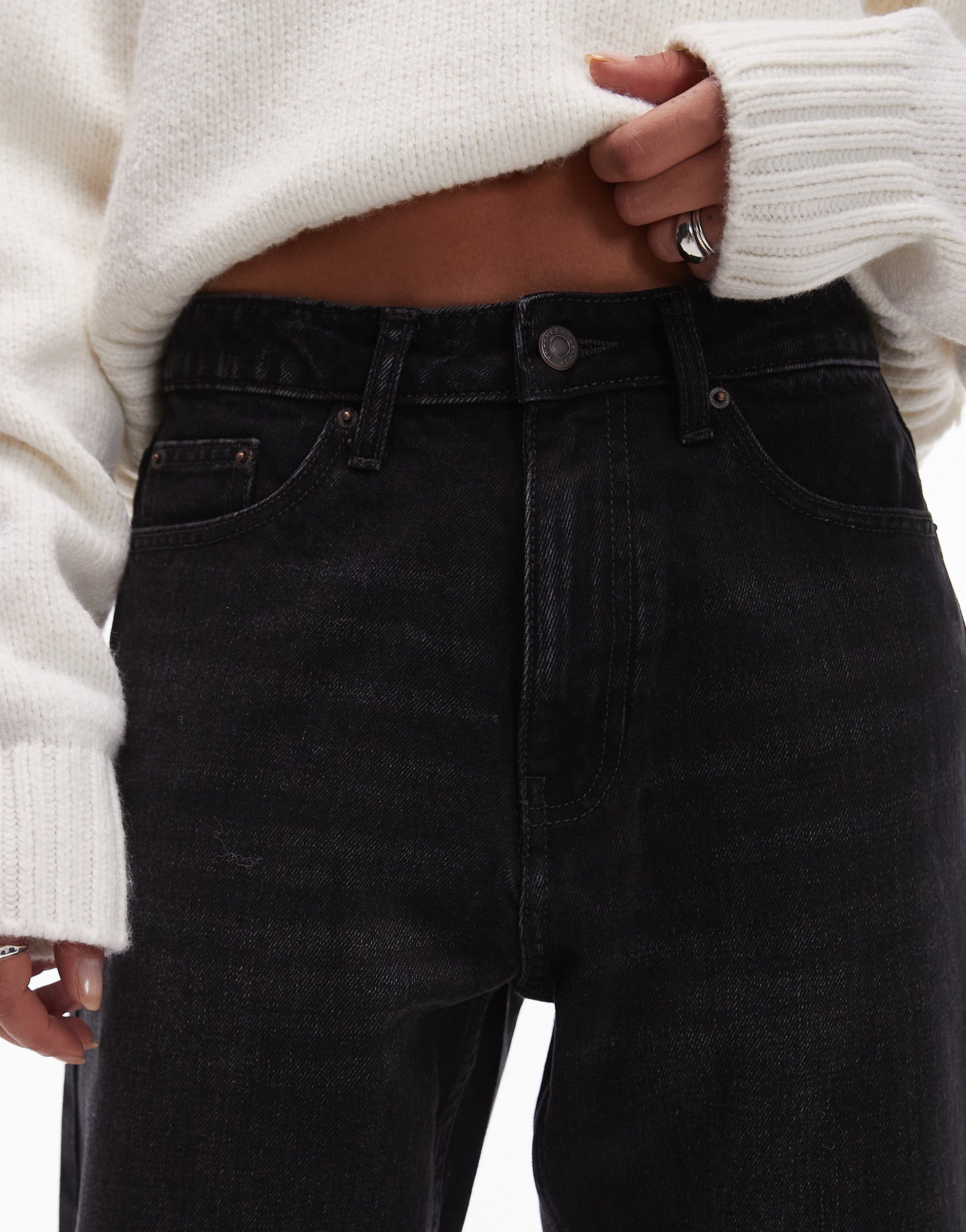 VERO MODA® TOPSHOP High waist Mom Fit Jeans