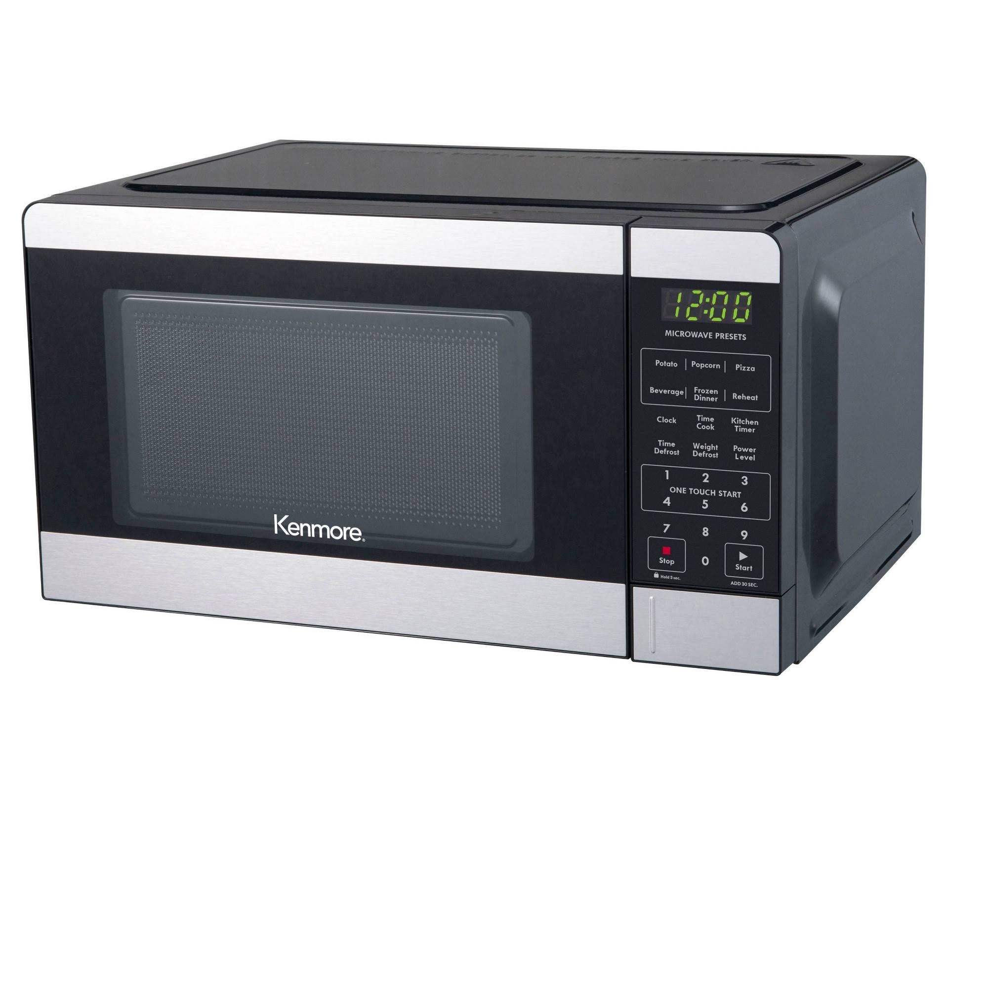 Kenmore 0.7 Cu ft Microwave - Stainless Steel