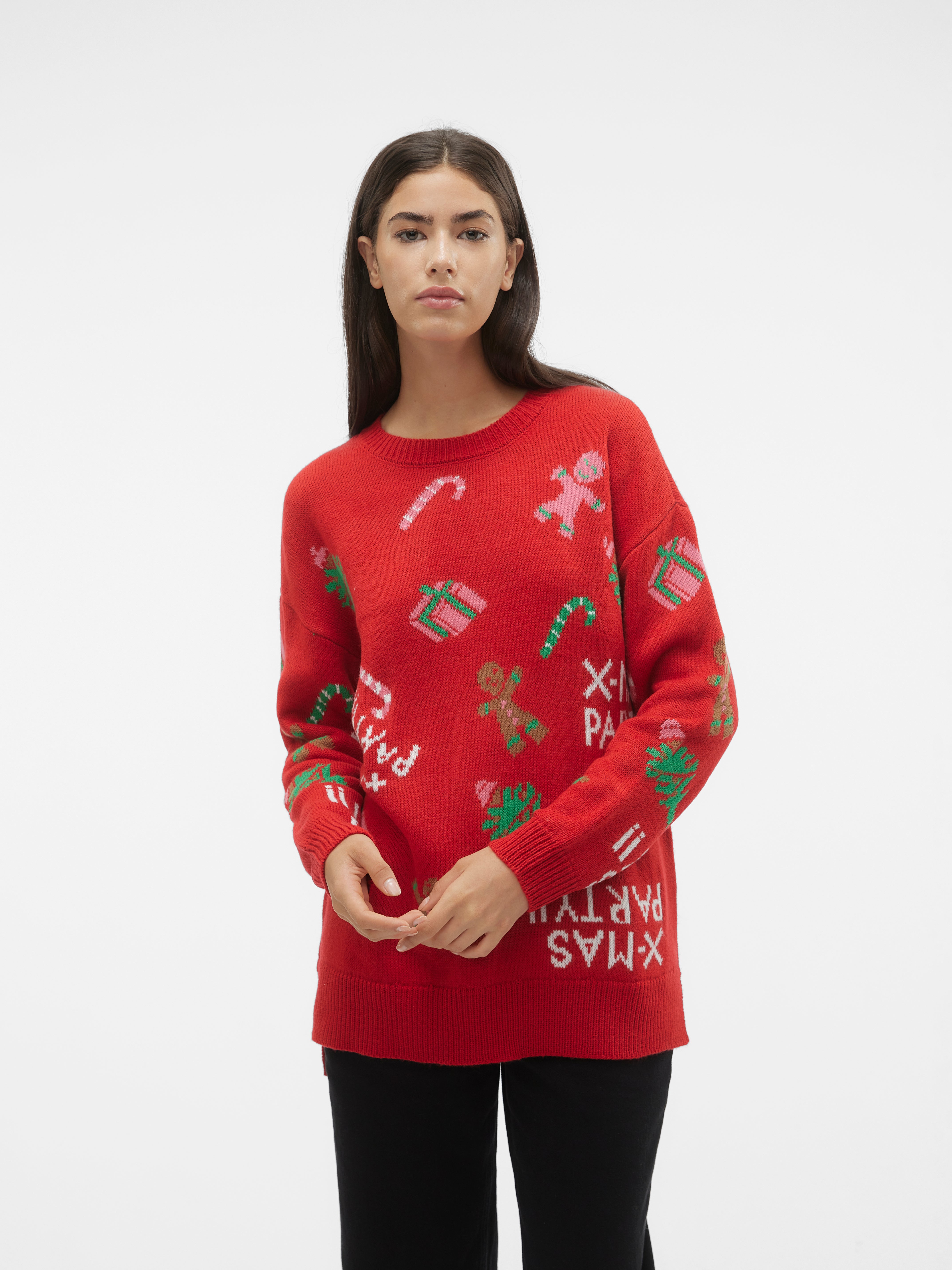 VERO MODA® VMXMASPARTY Knitted pullover
