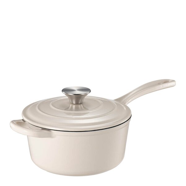 Basic støpejernsgryte 1,9L krem