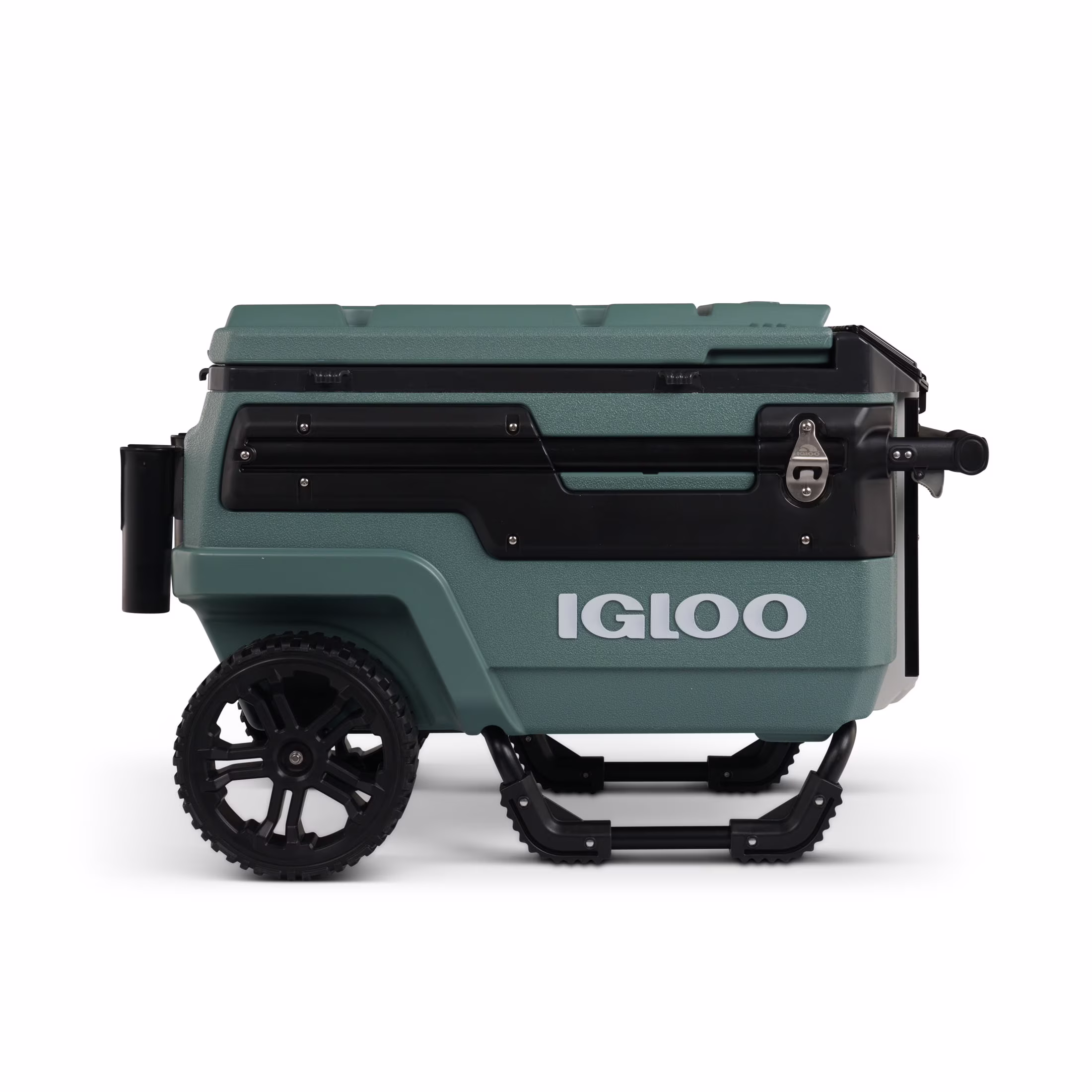 70 QT Trailmate Journey Rolling Cooler, Carbonite Gray(Gray) - Image 3