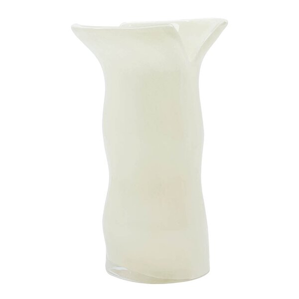 Cuff vase 13,5x24 cm off-white