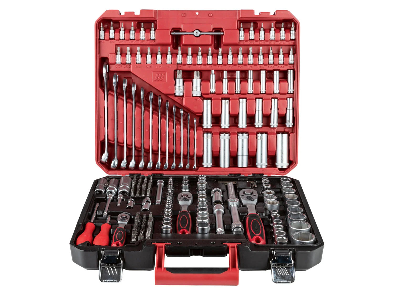 Coffret de clés à douille PARKSIDE, 216 pièces