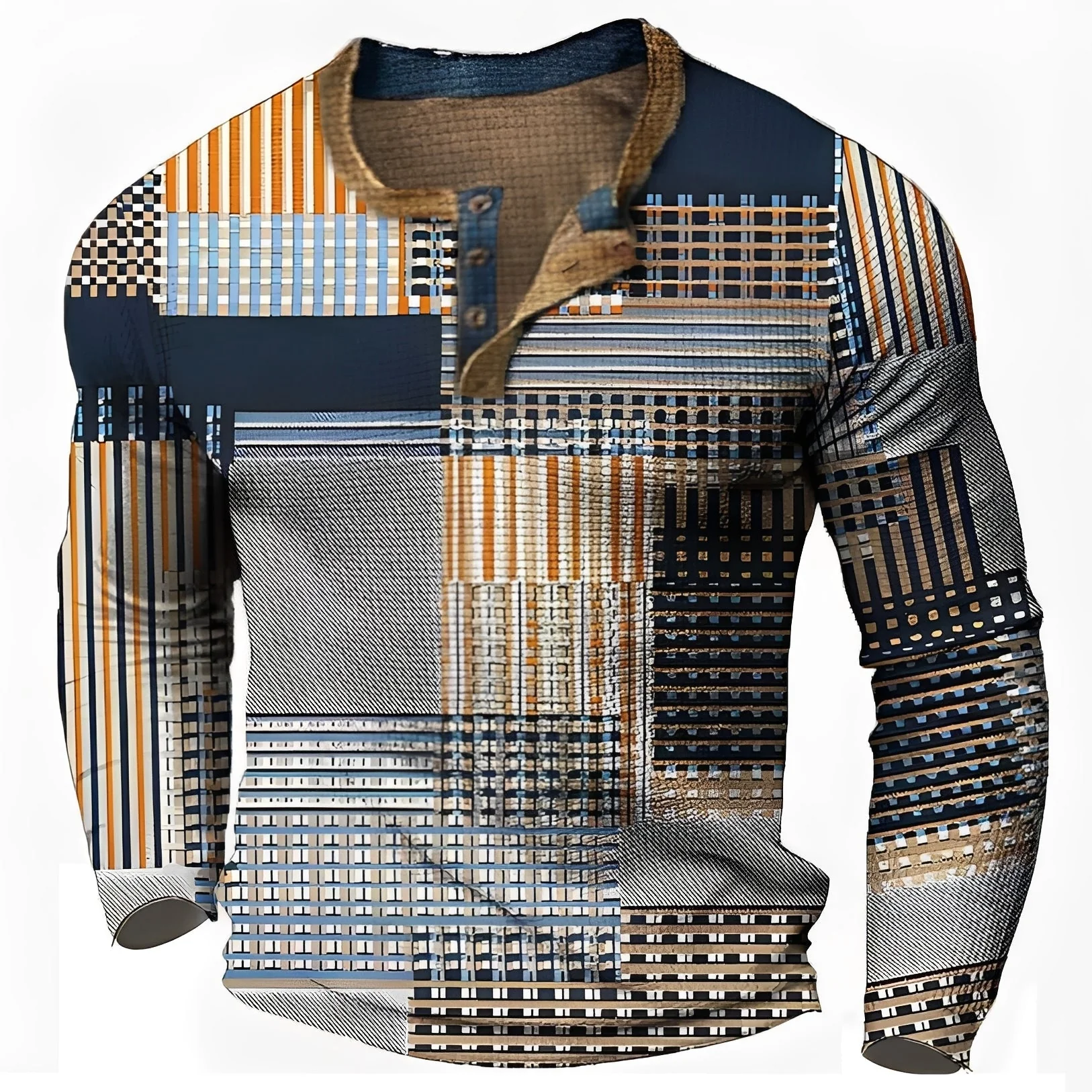 Sam - Chemise à Manches Longues Homme - Élégante et Décontractée