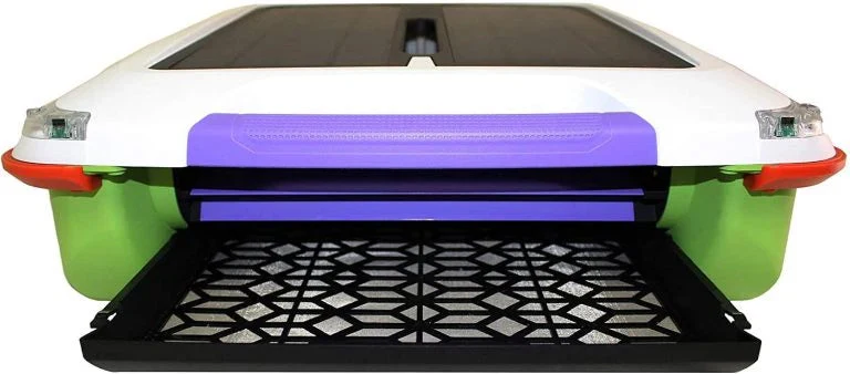 Automatic Robot Solar Pool Skimmer with Easy to Empty Oversized Filter Tray and Integrated Smart Technology with Obstacle Avoidance, Plus…