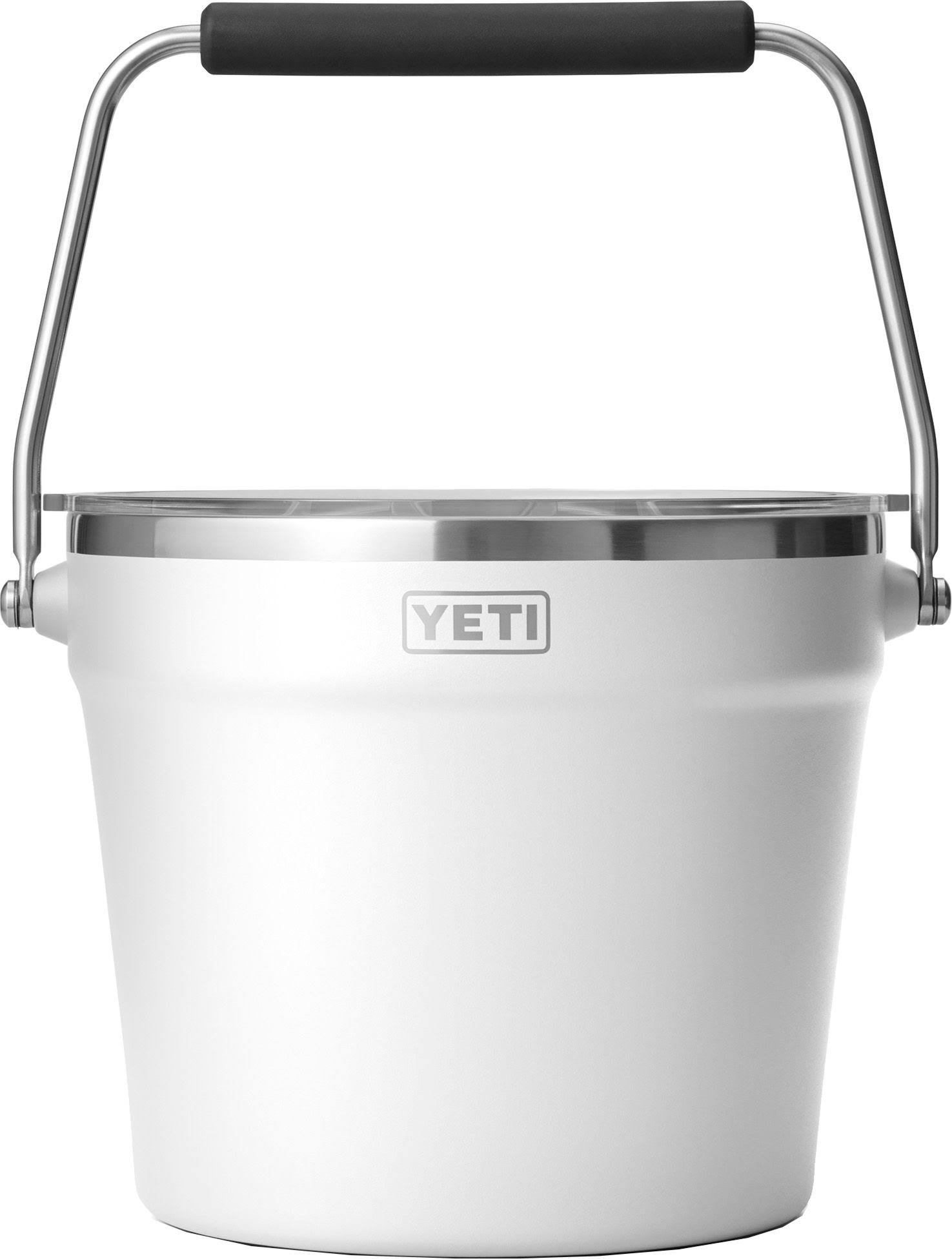 Yeti Rambler Beverage Bucket - White