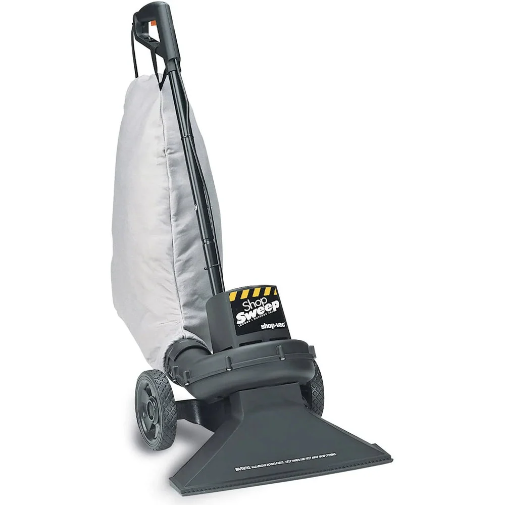 Indoor/outdoor Vacuum with 8-GALLON Collection Bag for Dry Pickup