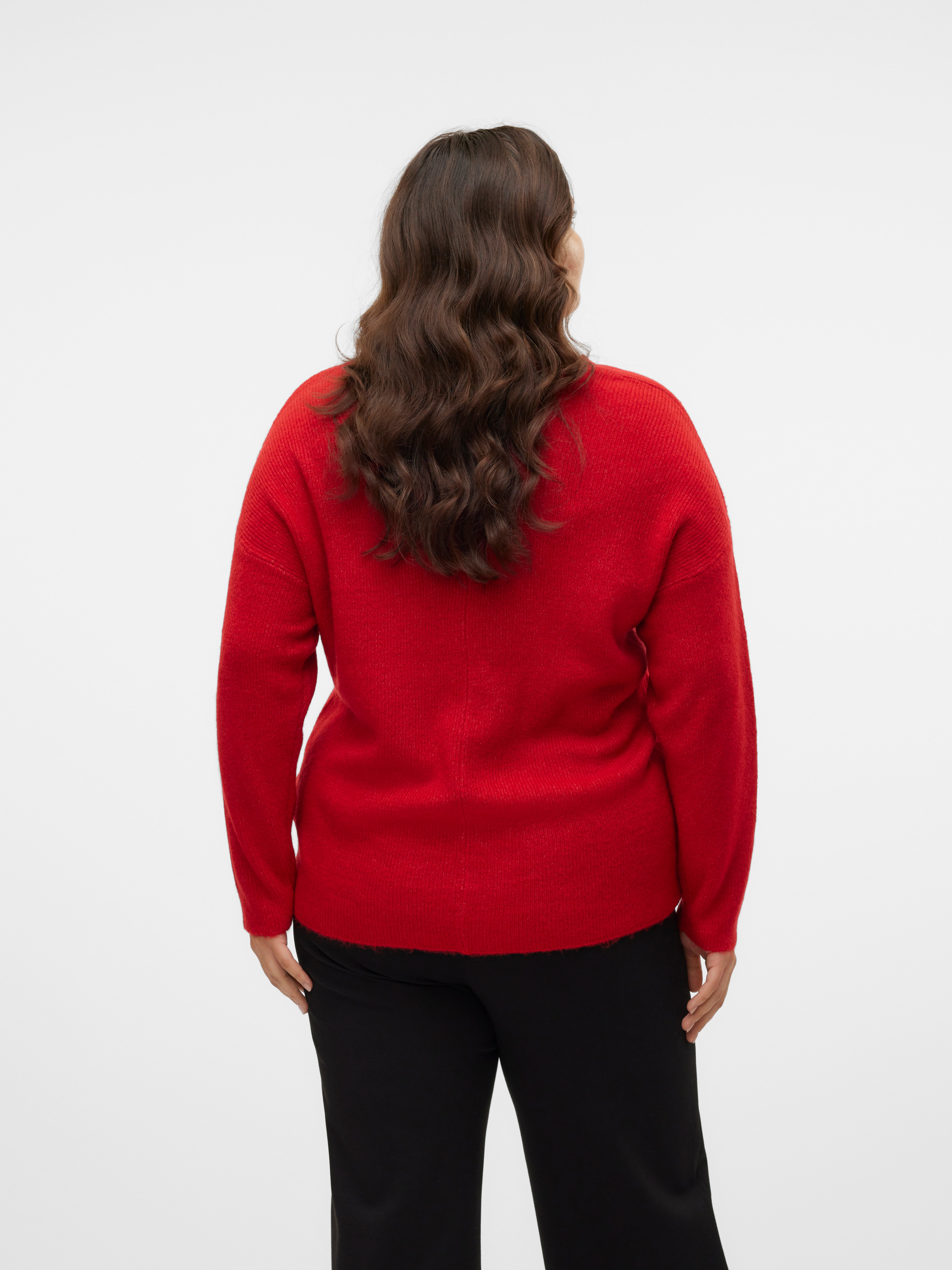 VERO MODA® VMCREWLEFILE Knitted pullover