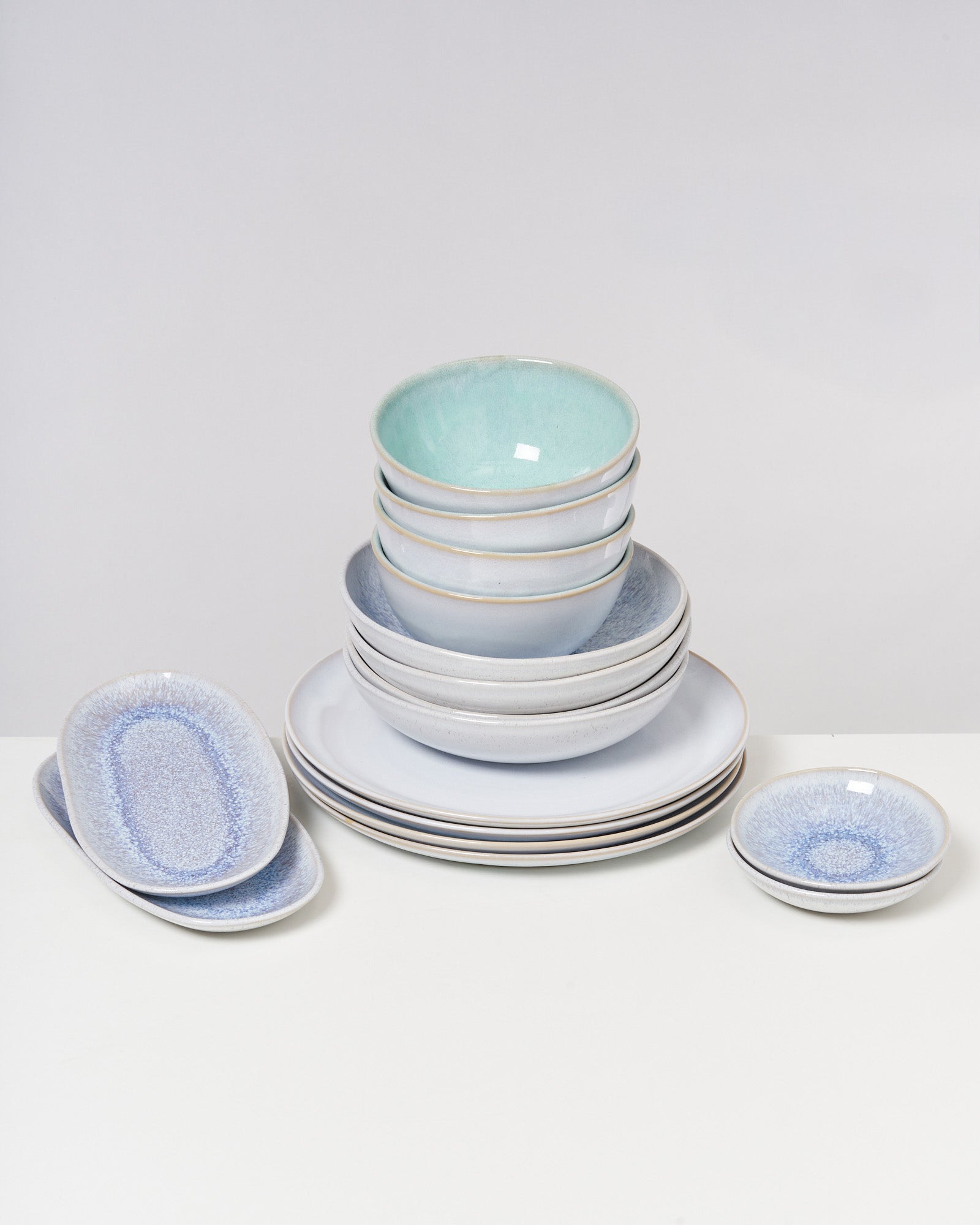 TABLEWARE SET CLASSIC SEA SIDE MIX 16 PIECES