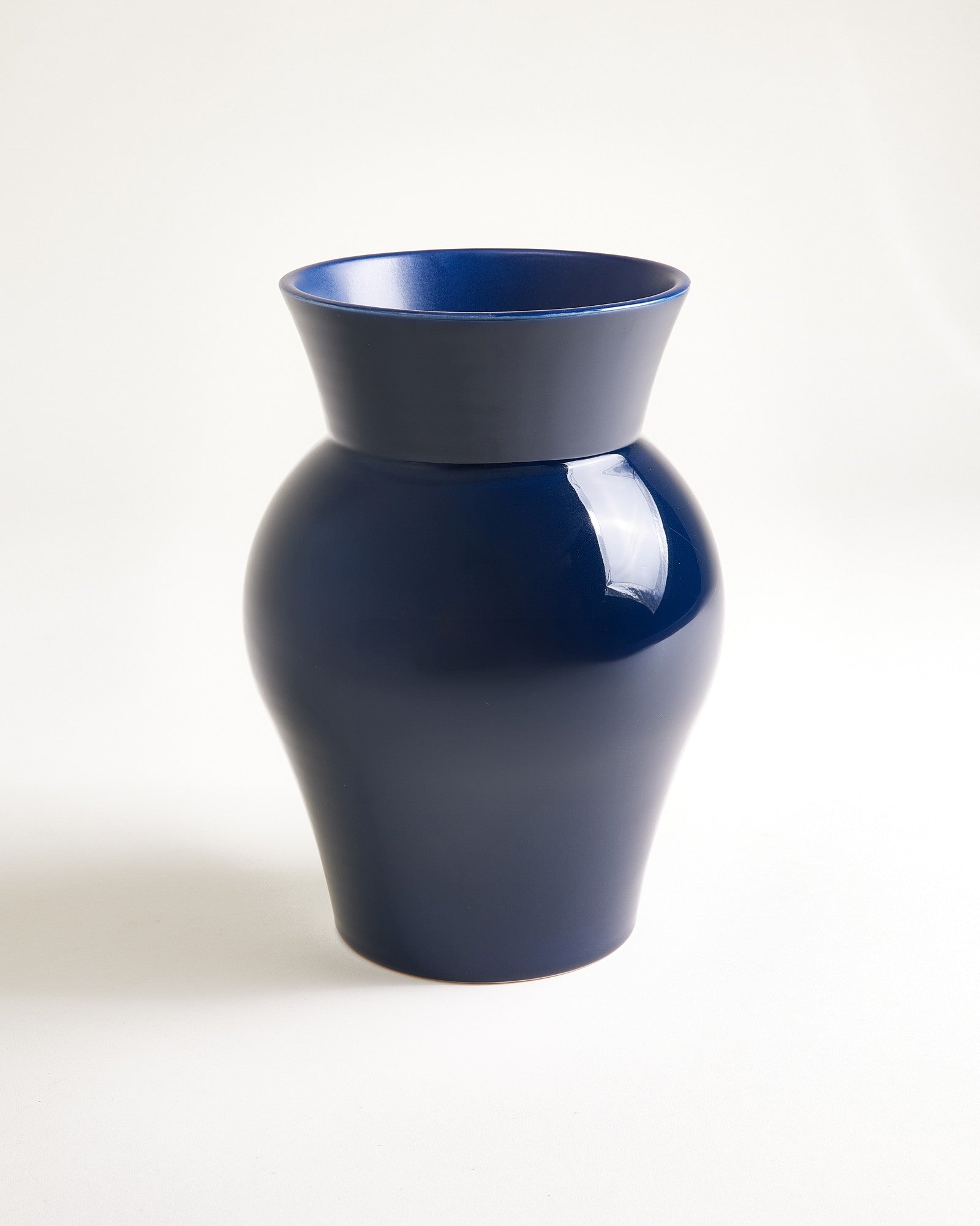 ALVA - VASE L DARK BLUE