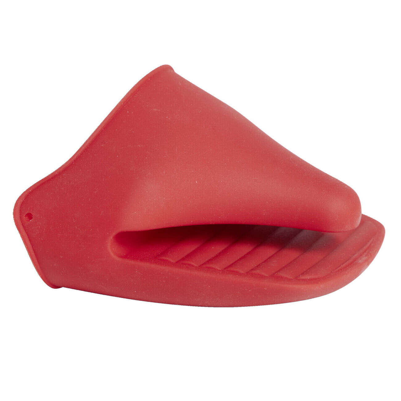 Gant de cuisine en silicone rouge