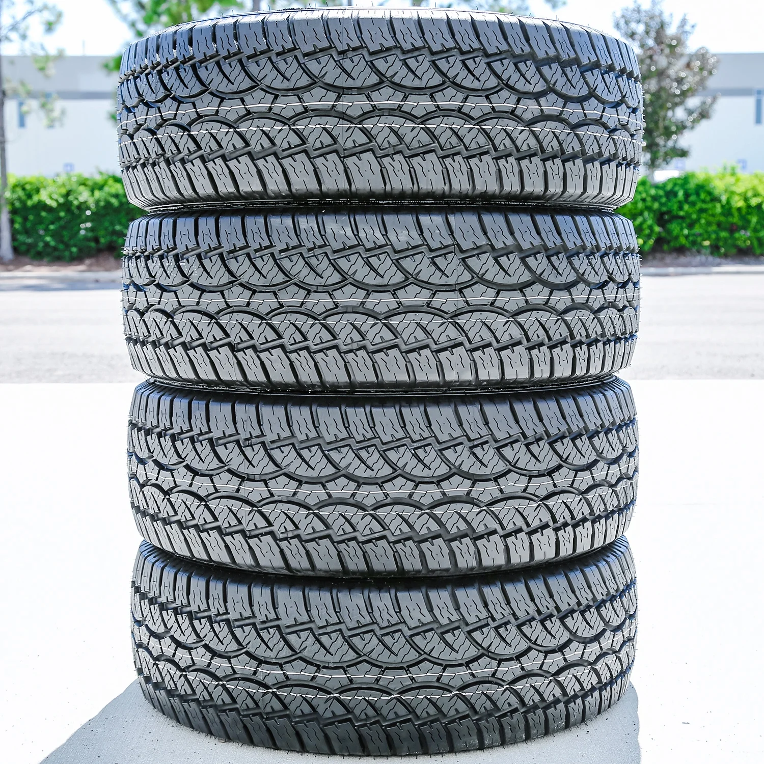 Set of 4 (FOUR) Atturo Trail Blade A/T LT 245/75R16 Load E (10 Ply) AT All-Terrain Tires