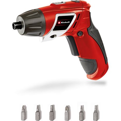 Einhell Visseuse sans fil TC-SD 3,6 Li (3,6 V, 1,3 Ah, Couple : 3 Nm, Rotation droite/gauche, Eclairage LED) Livré avec 6 embouts — vue 1