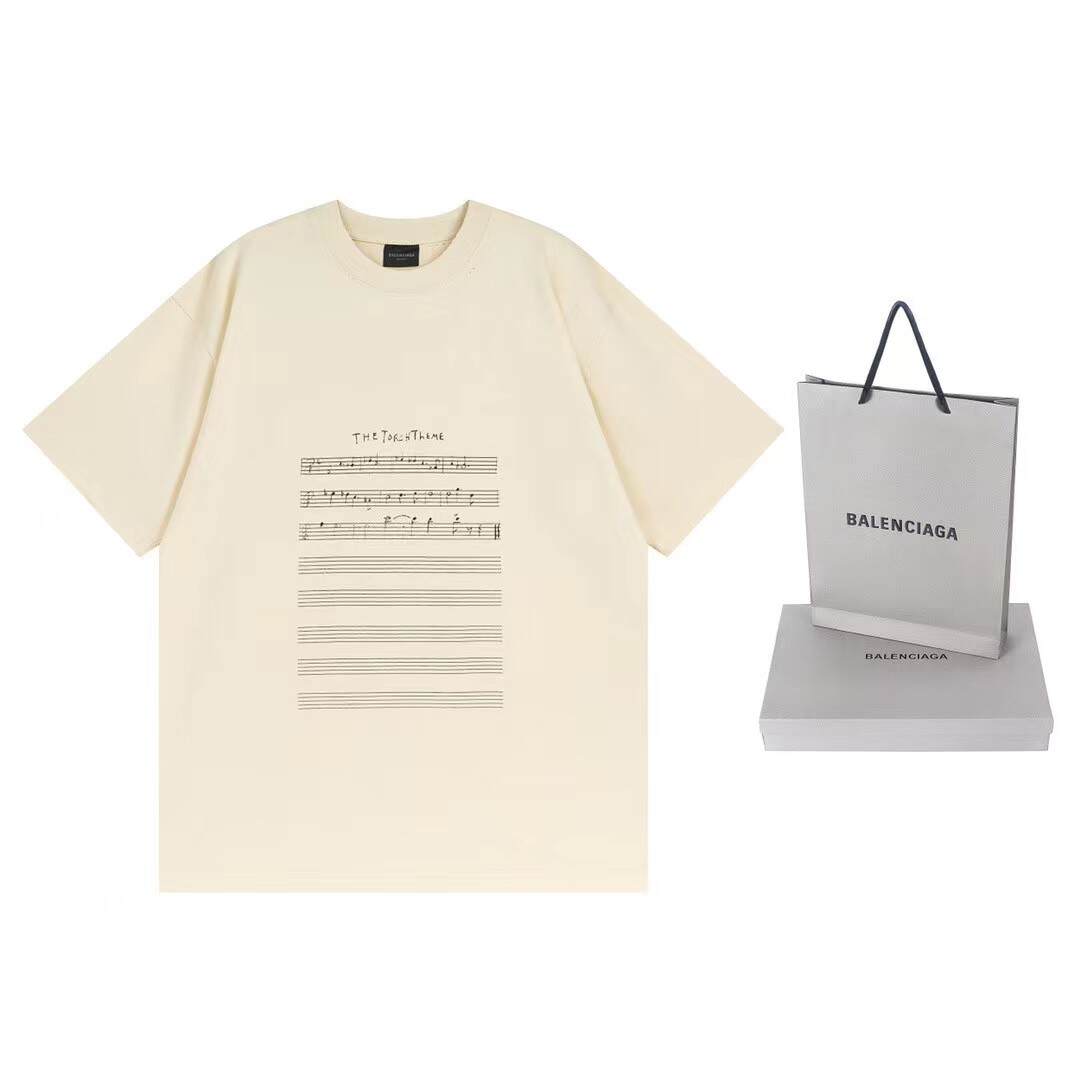 【BALENCIAGA 公式旗艦店】 バレンシアガ Tシャツ ご好評に付き再入荷！半袖Tシャツ