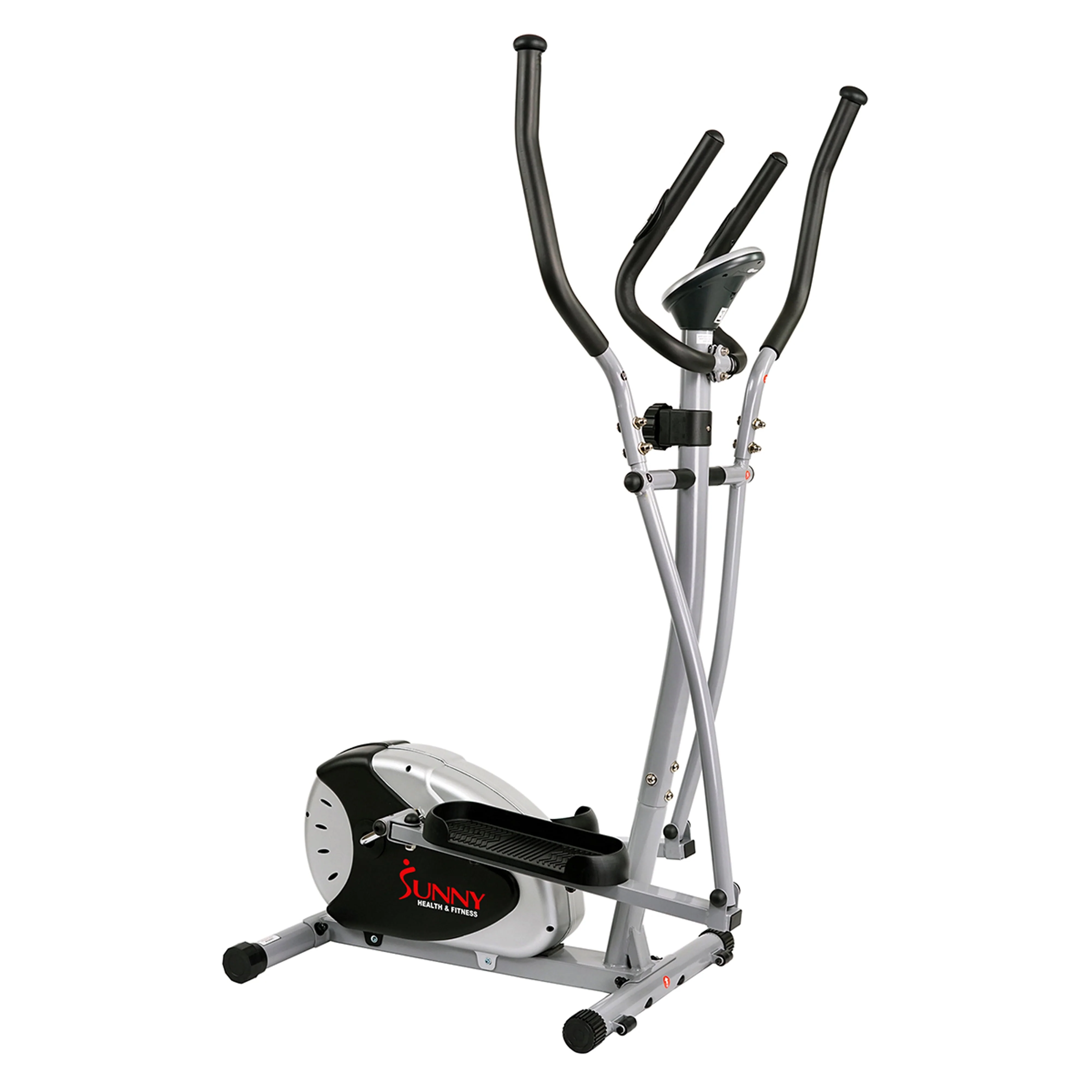 Sunny Health & Fitness SF - E905 Magnetic Elliptical Bike Elliptical Machine W/ LCD Monitor and Heart Rate Monitoring