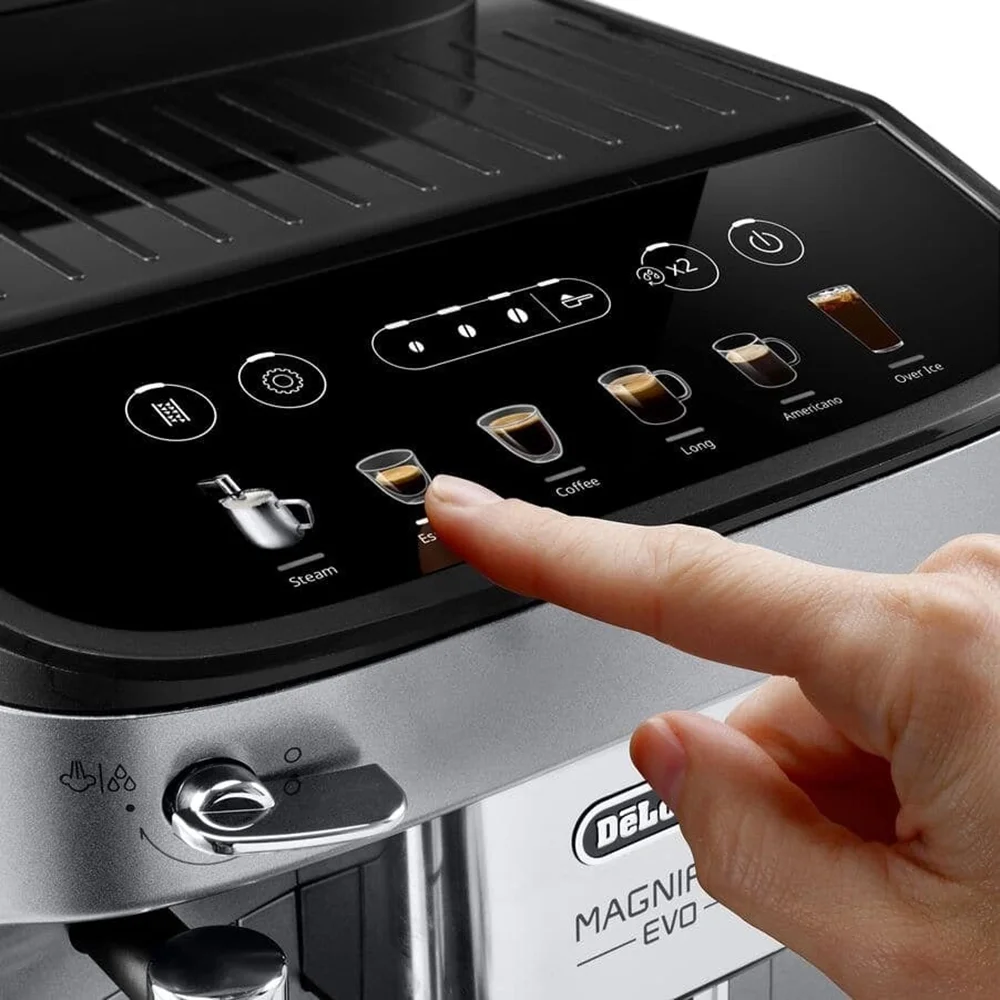 Magnifica Evo Automatic Espresso Coffee Machine, 6 Recipe ECAM29043SB - Image 3