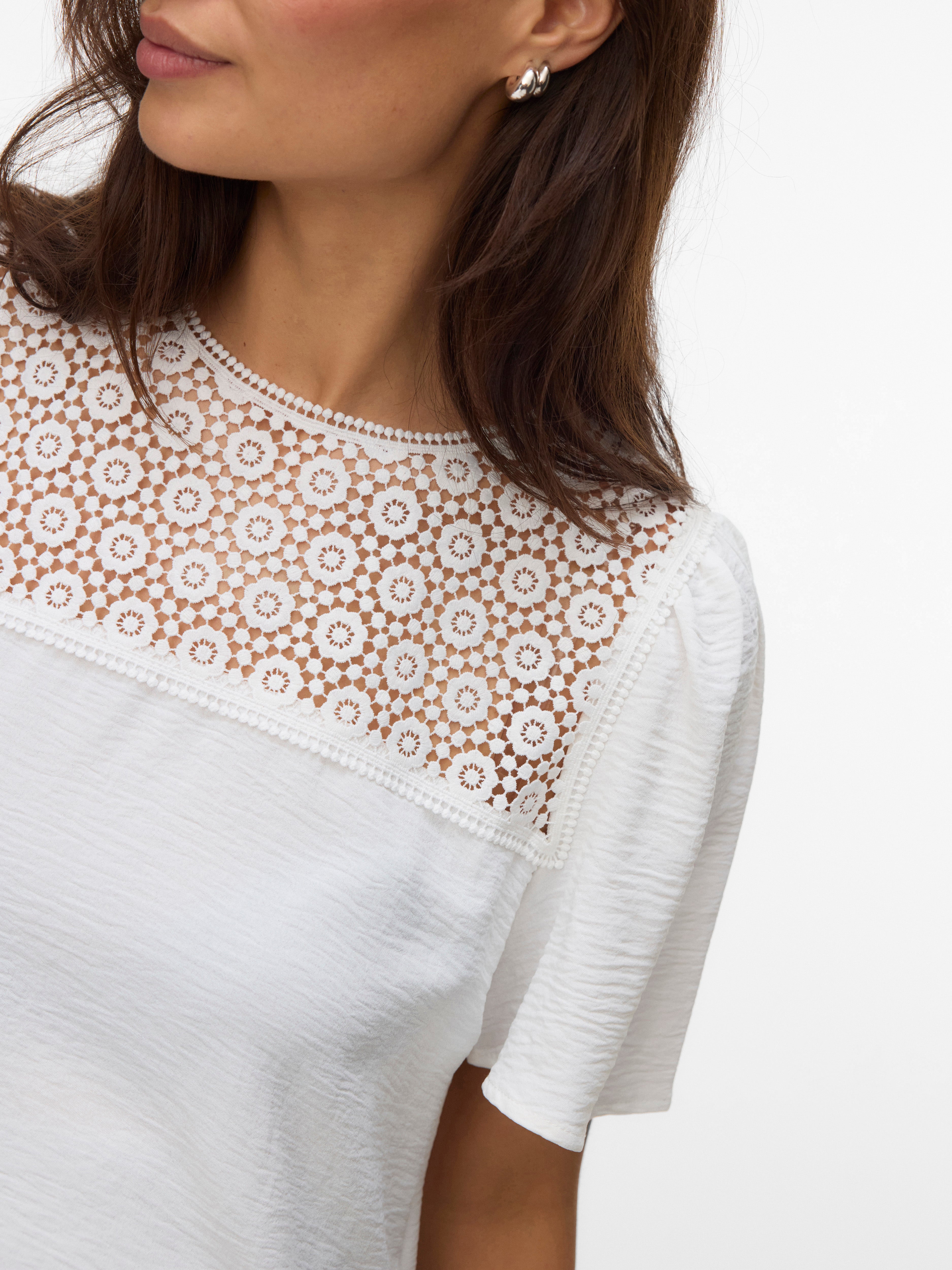 VERO MODA® Regular Fit Round Neck Top