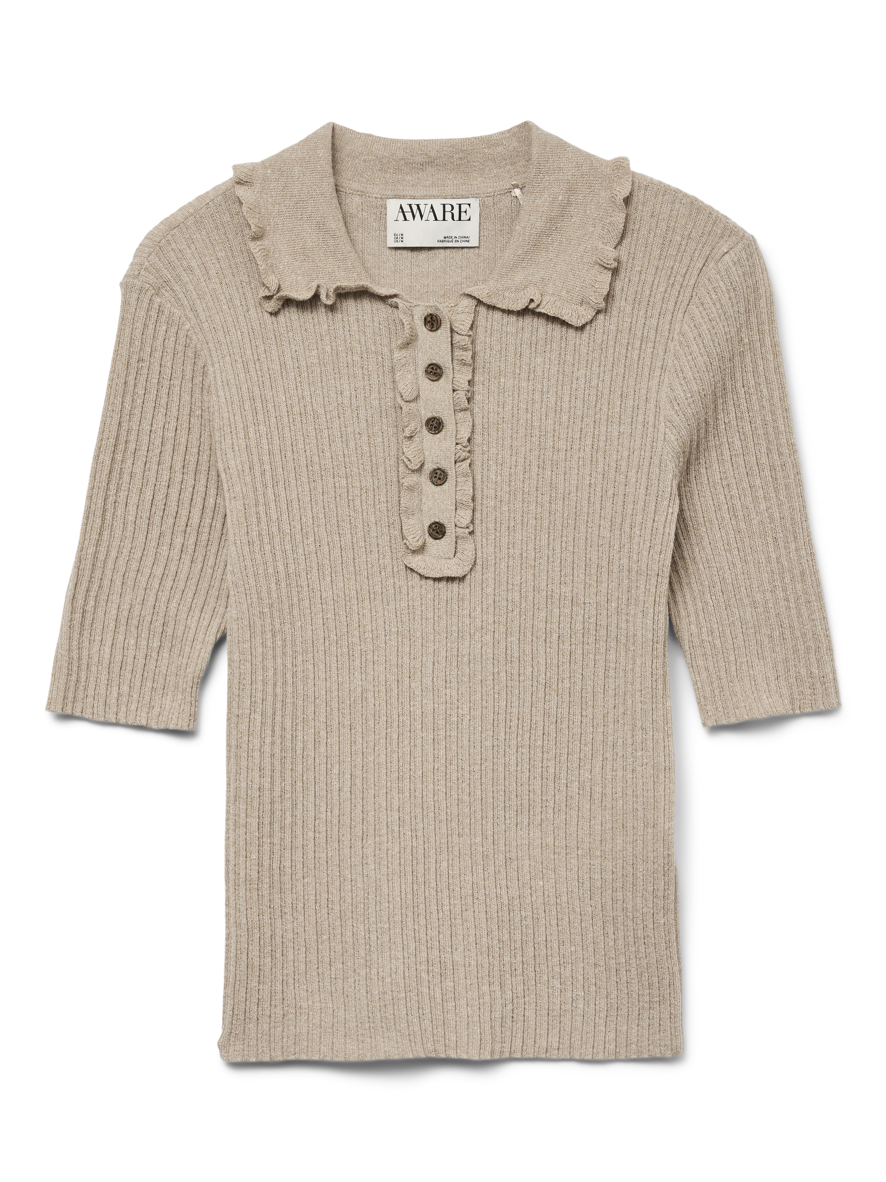 VERO MODA® AWSHIRLI Knit Polo-Shirt