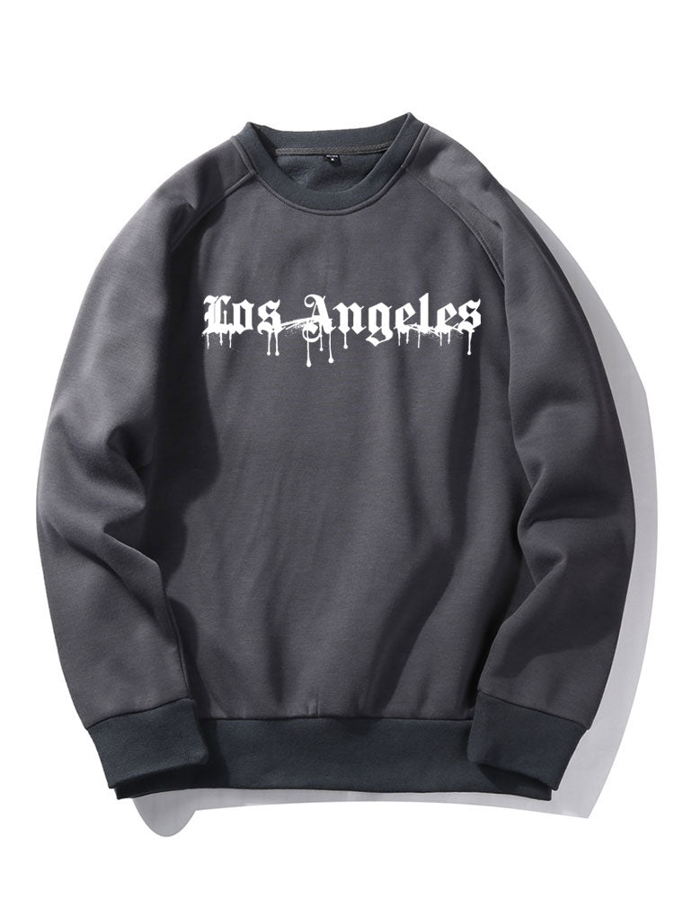 Sweat-shirt à motifs graffiti de Los Angeles