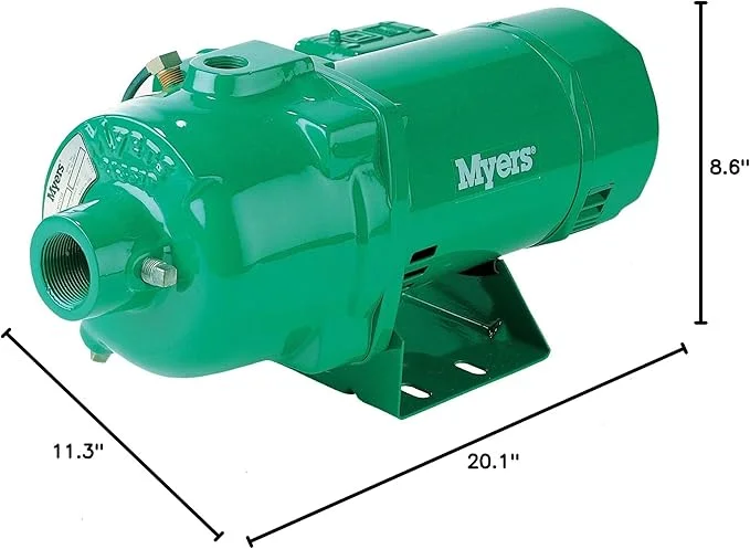 HJ50S 1/2 hp Cast Iron Shallow Well Pump - Image 2
