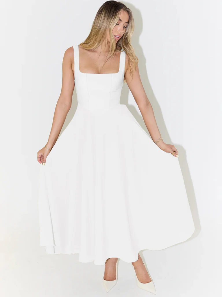 Robe Midi Classique pour Femme