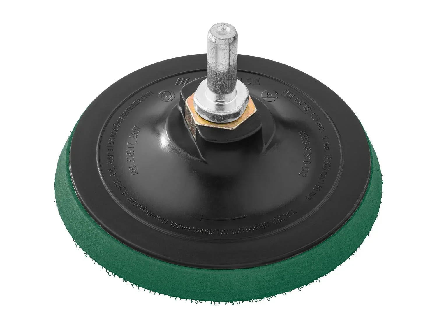 Set de disques ou Plateau auto-agrippant avec disques abrasifs,  115 mm