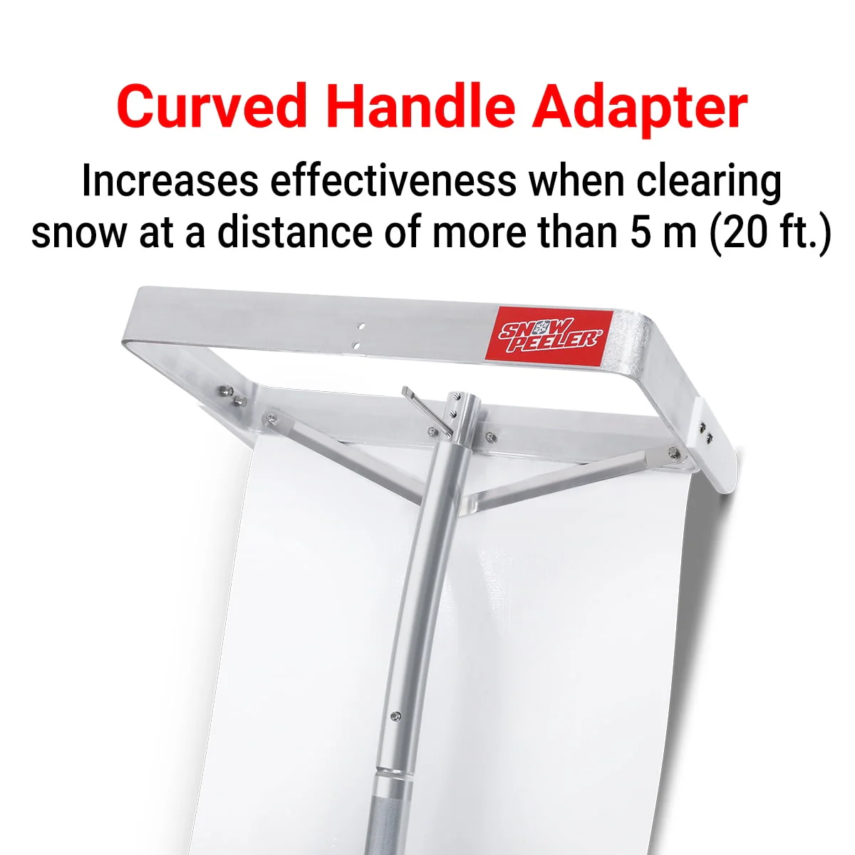 Premium Snow Rake 30 ft Handle 10 ft Snow Slide Image 3