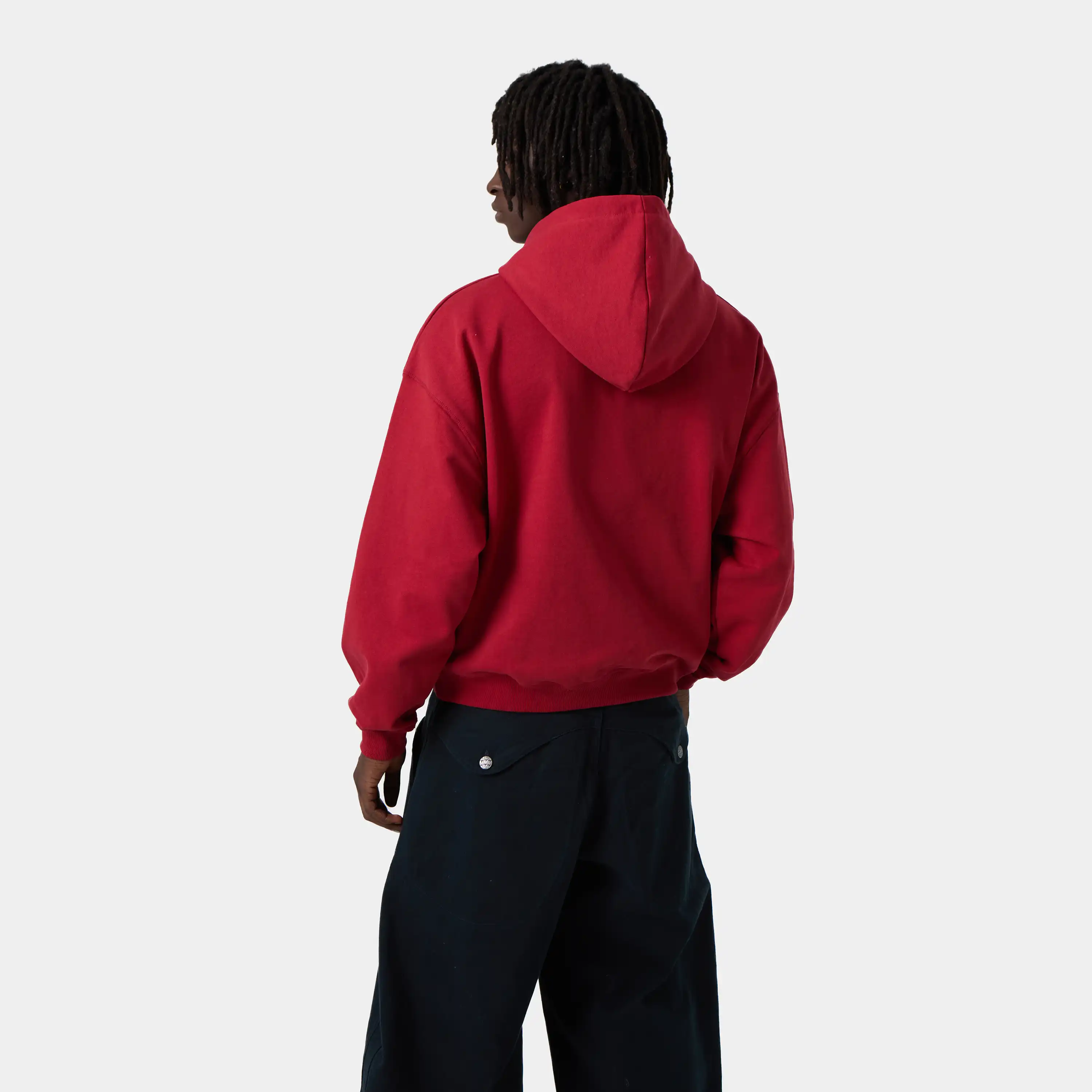 Brook Cherry Oversized Hoodie