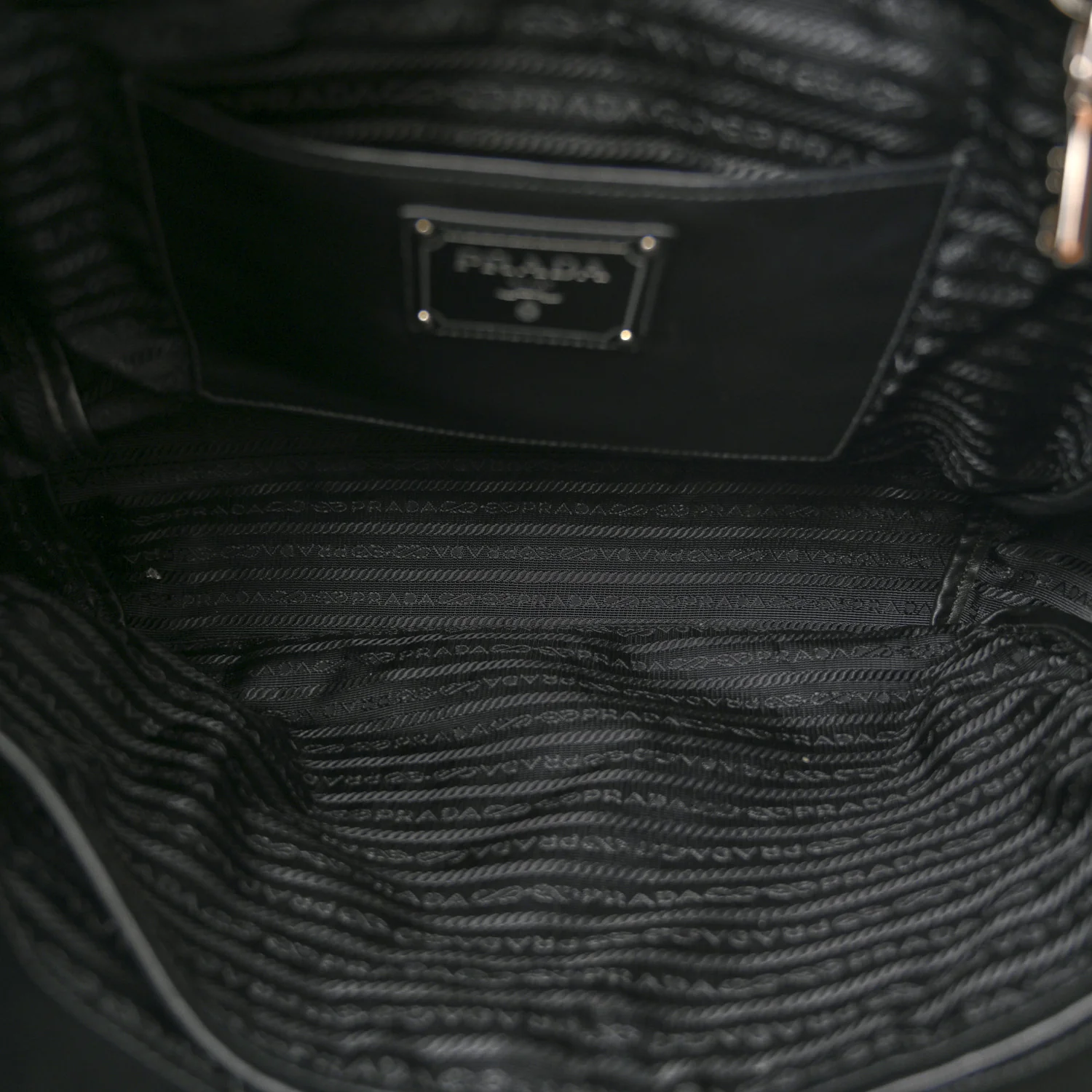 Soft Calf Shopping Tote Black